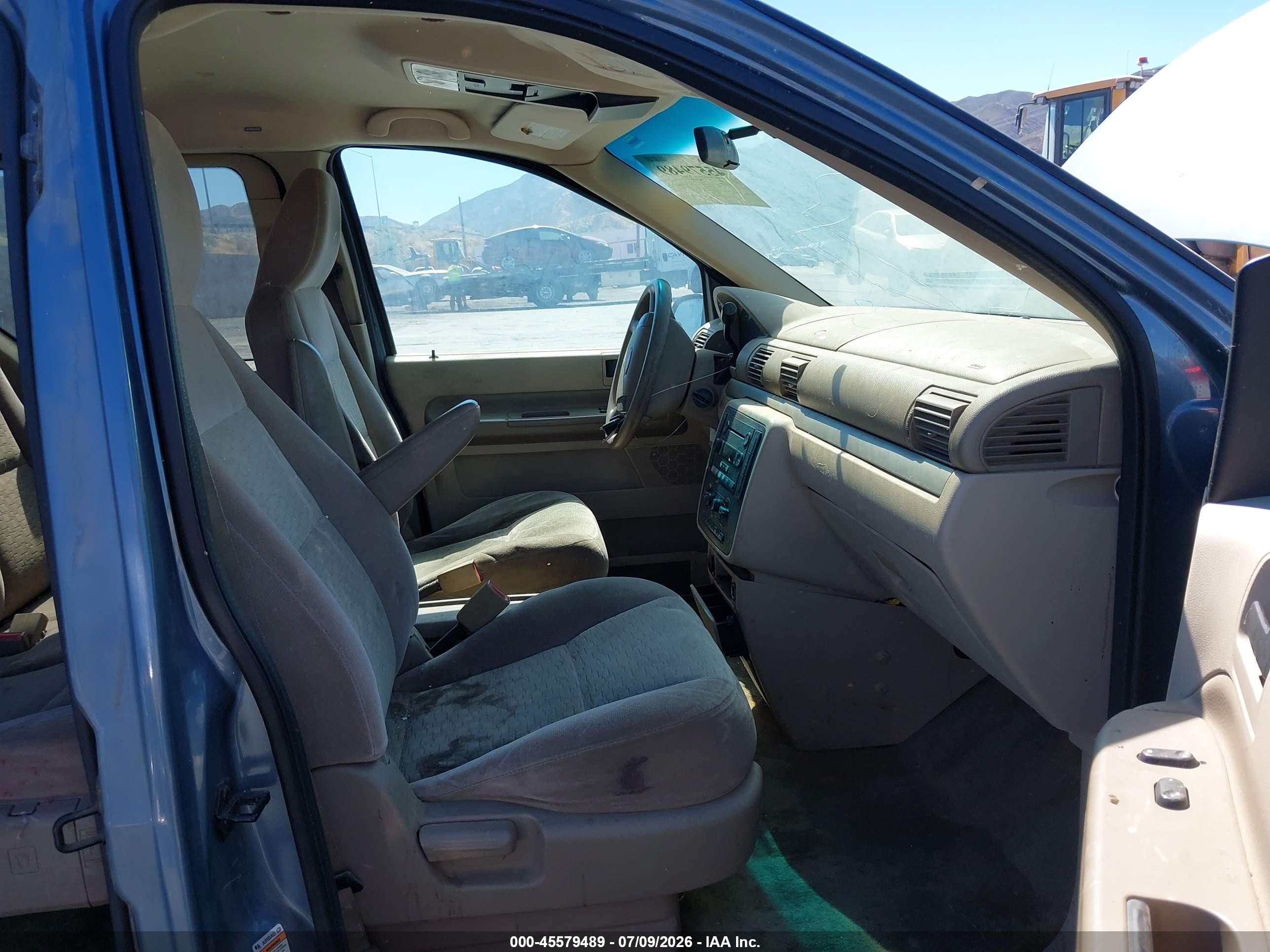 2004 Ford Freestar Se Blue vin: 2FMDA51634BA24064
