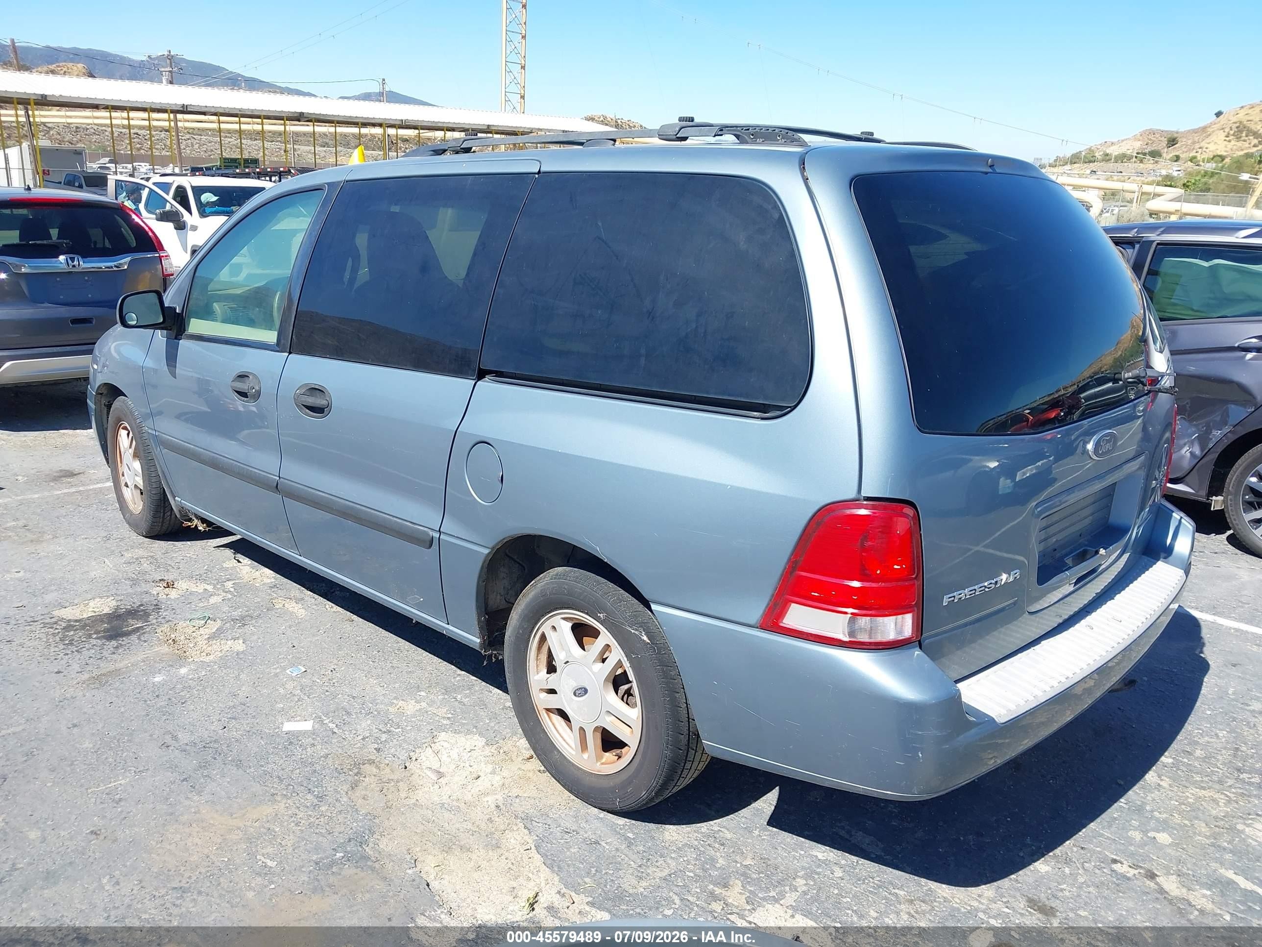 2004 Ford Freestar Se Blue vin: 2FMDA51634BA24064