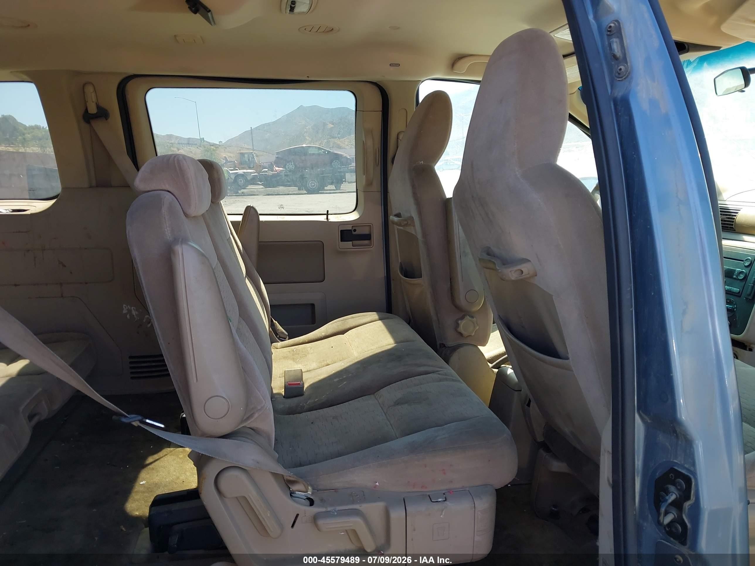 2004 Ford Freestar Se Blue vin: 2FMDA51634BA24064