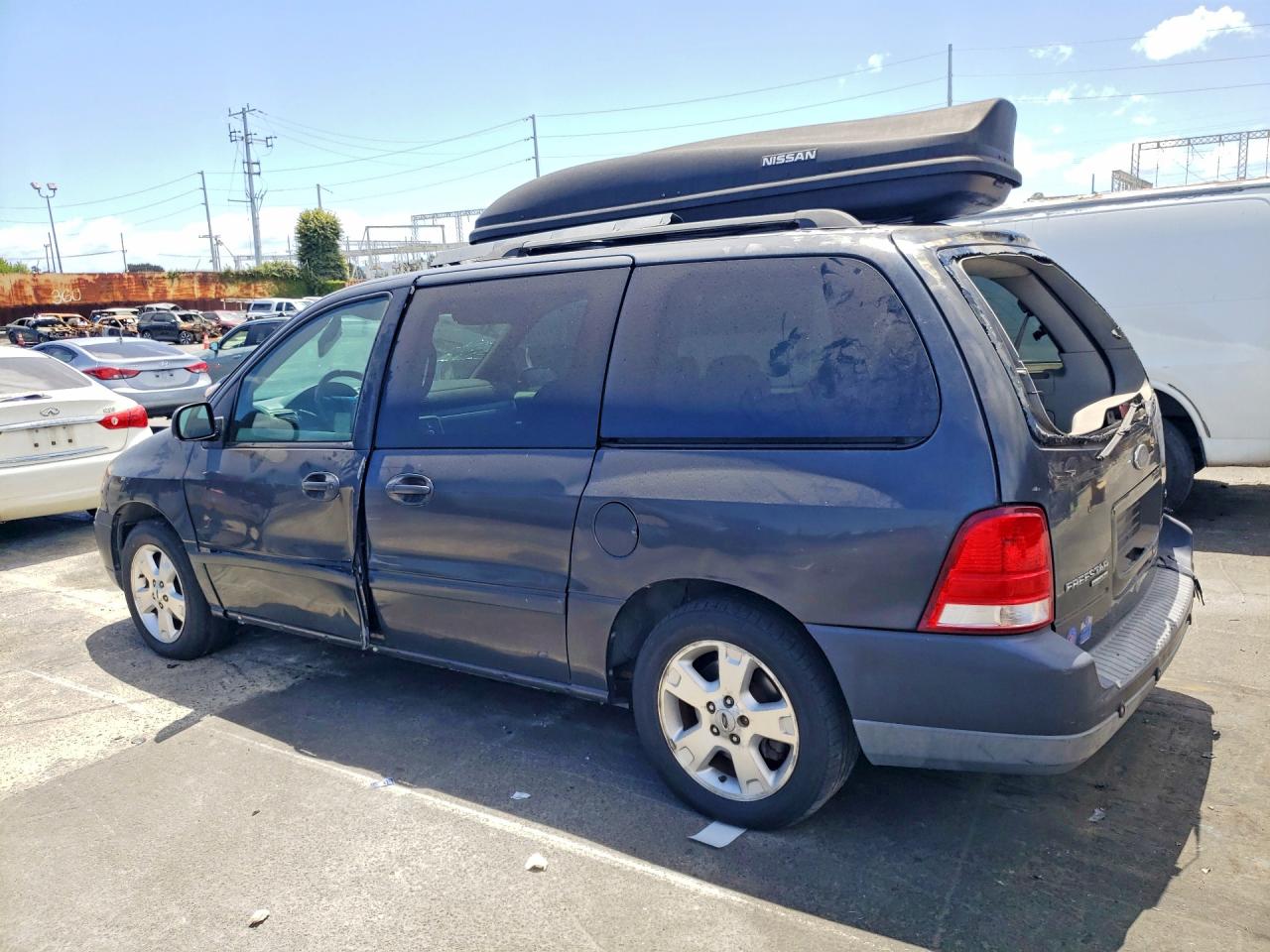 2007 Ford Freestar Gray vin: 2FMDA51697BA05894