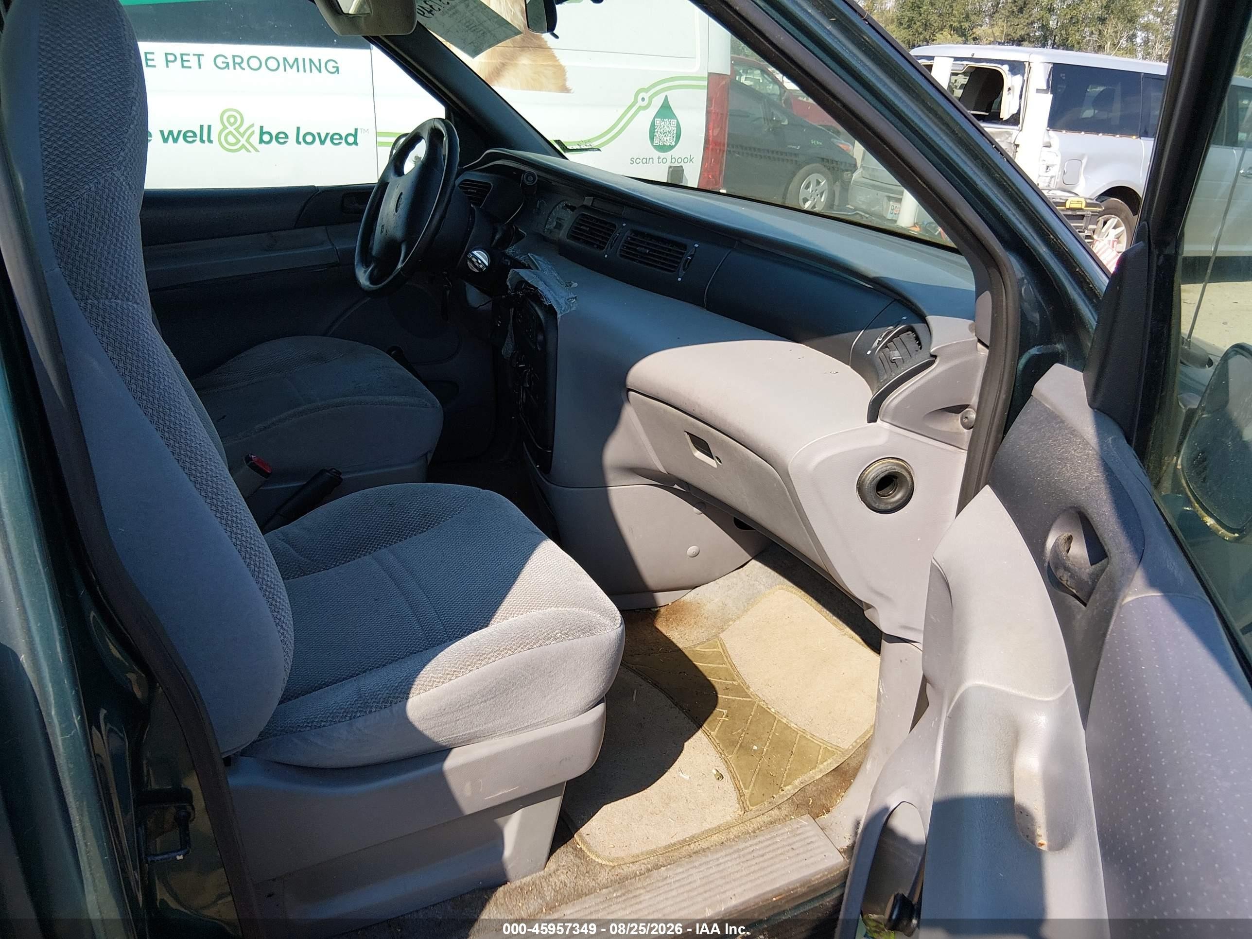 1996 Ford Windstar Wagon Green vin: 2FMDA51U1TBC18475