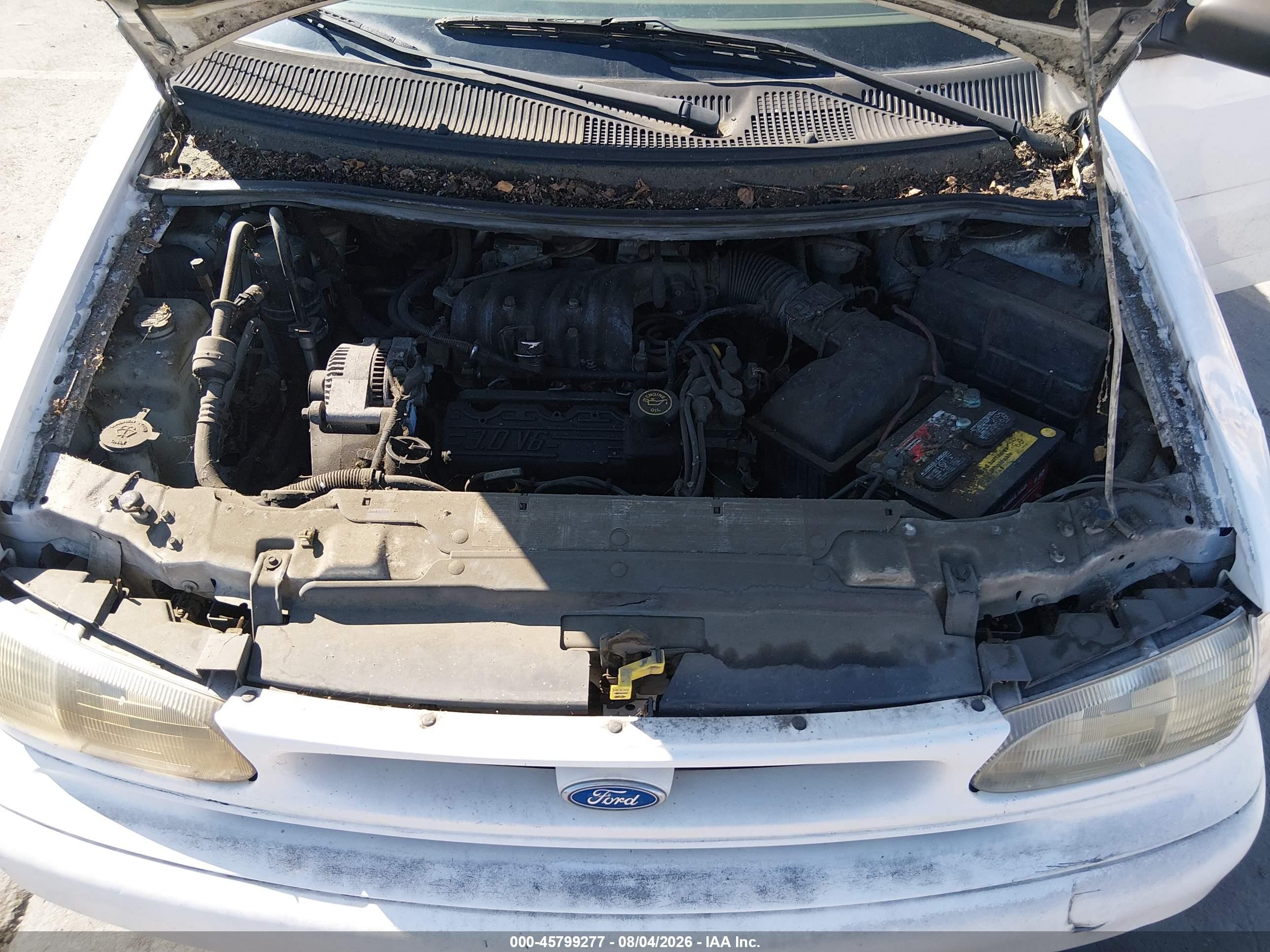 1996 Ford Windstar Wagon Белый vin: 2FMDA51U6TBC27981