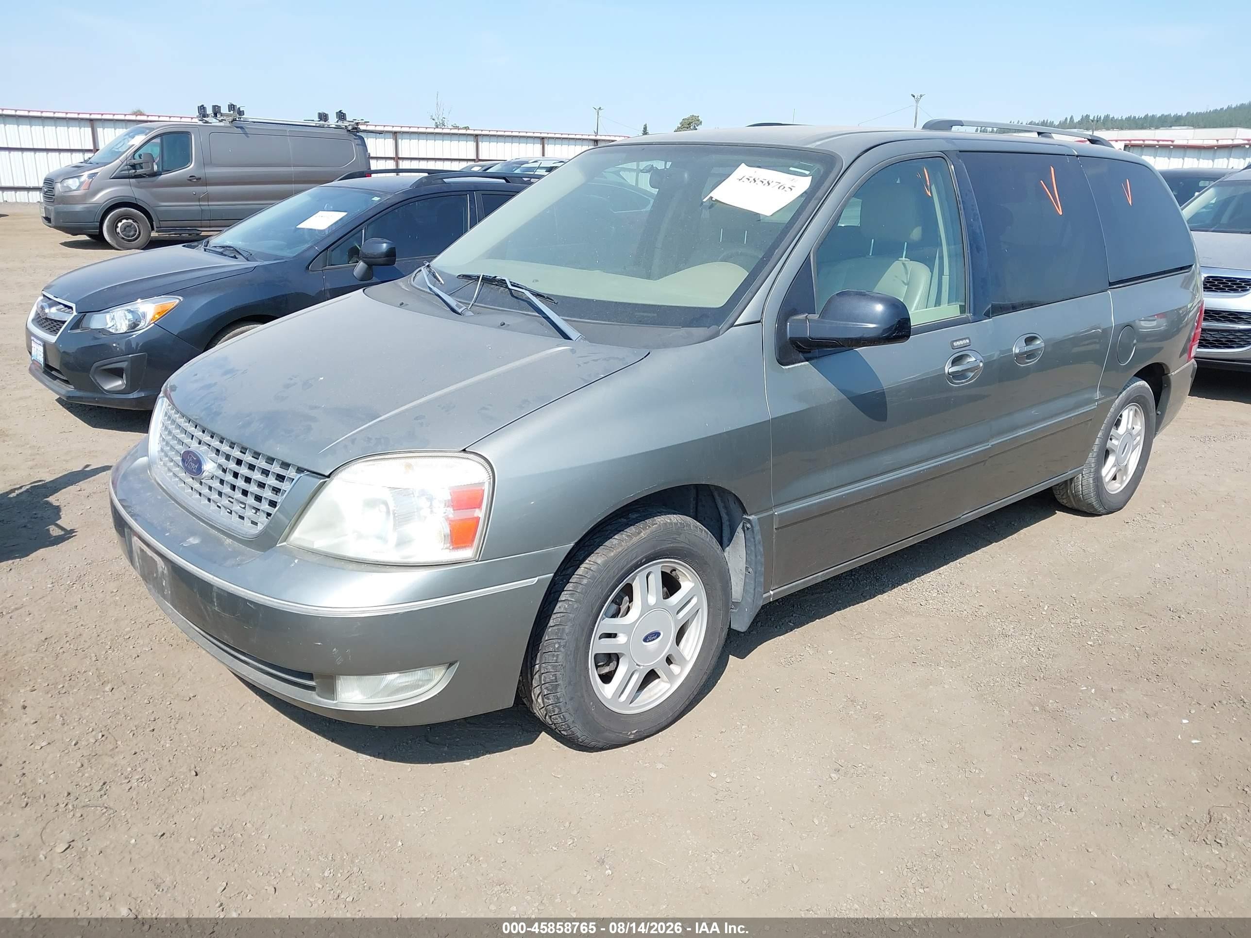 2004 Ford Freestar Sel Gray vin: 2FMDA52214BA53266