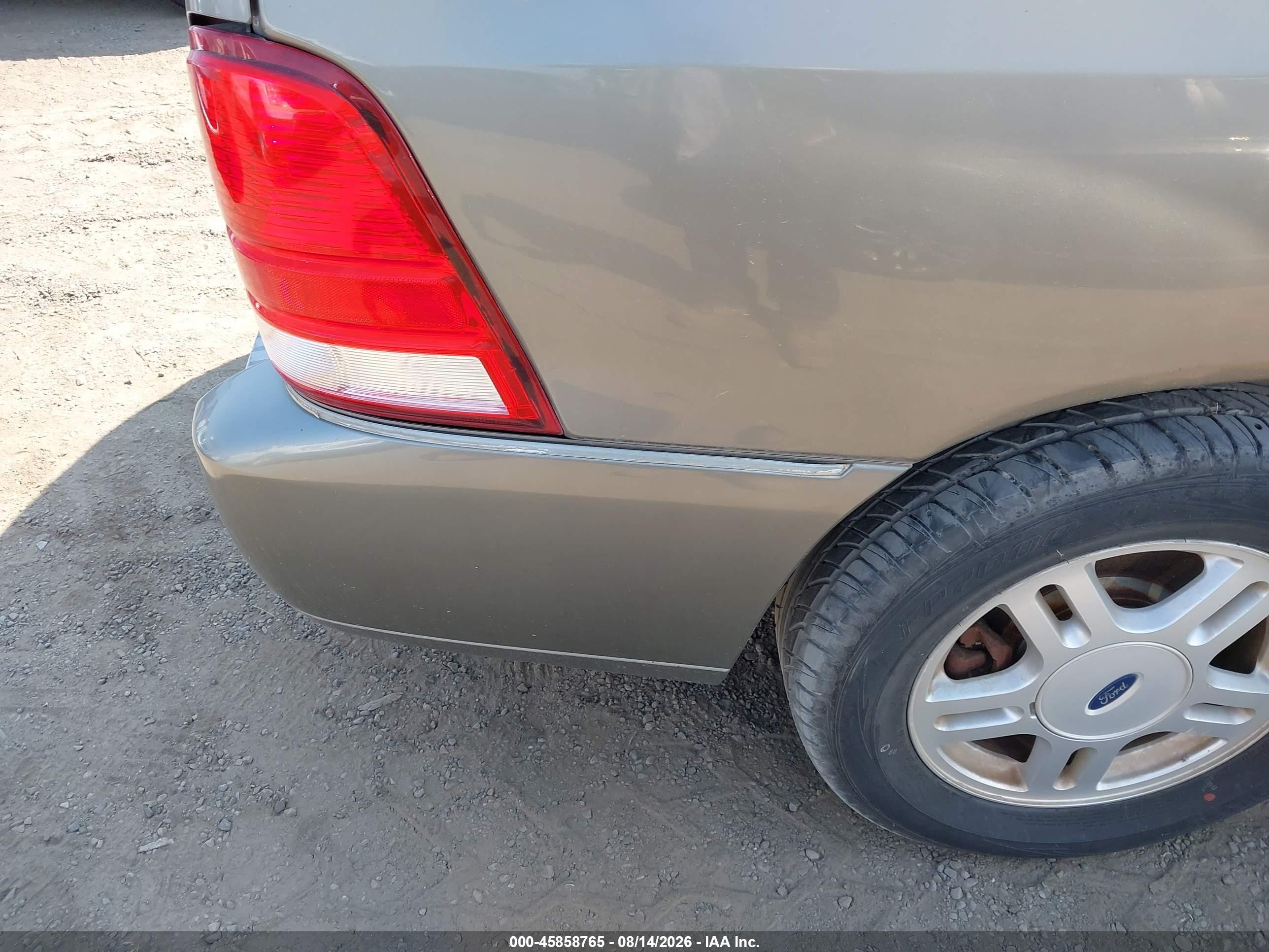 2004 Ford Freestar Sel Gray vin: 2FMDA52214BA53266