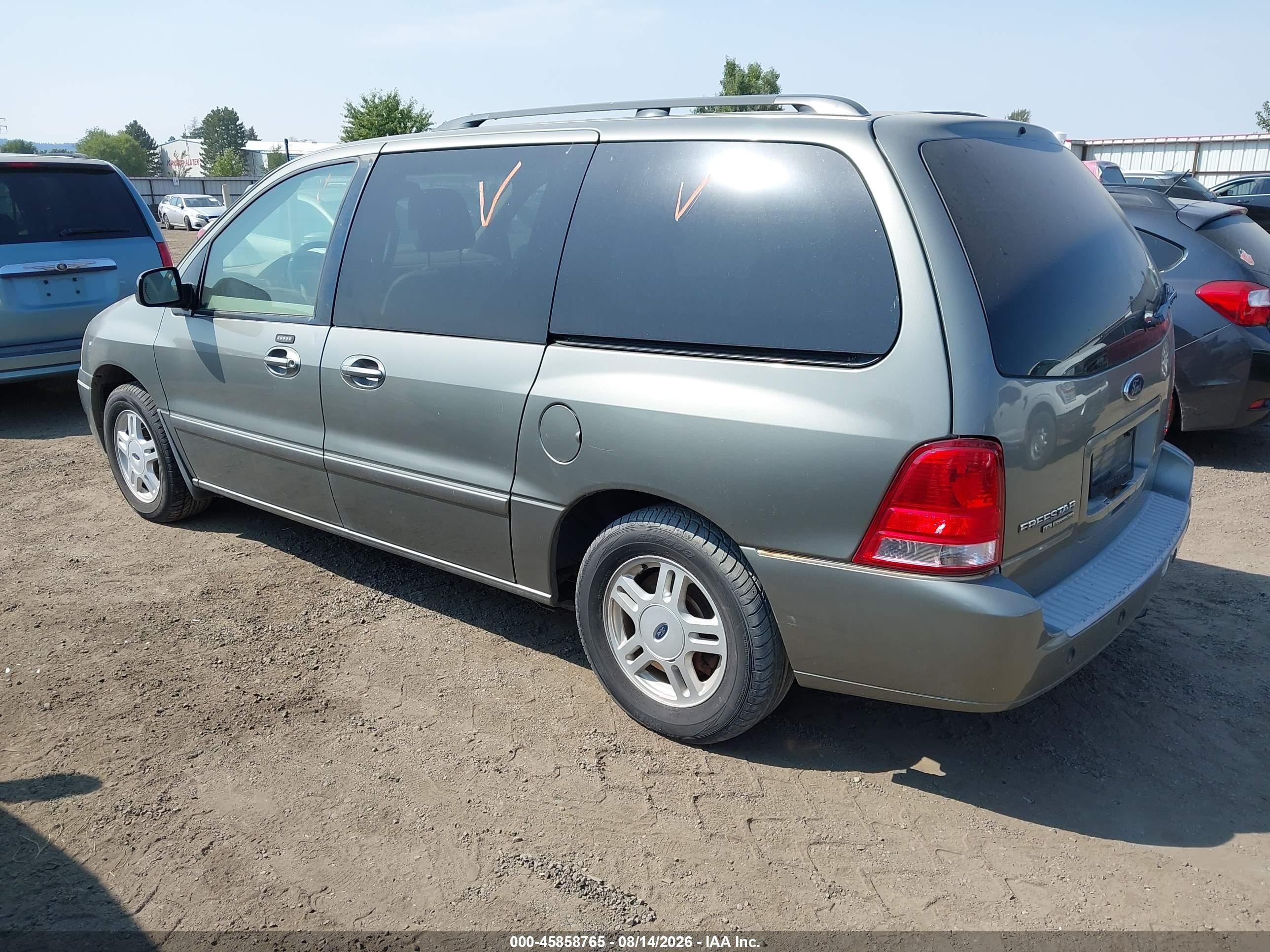 2004 Ford Freestar Sel Gray vin: 2FMDA52214BA53266