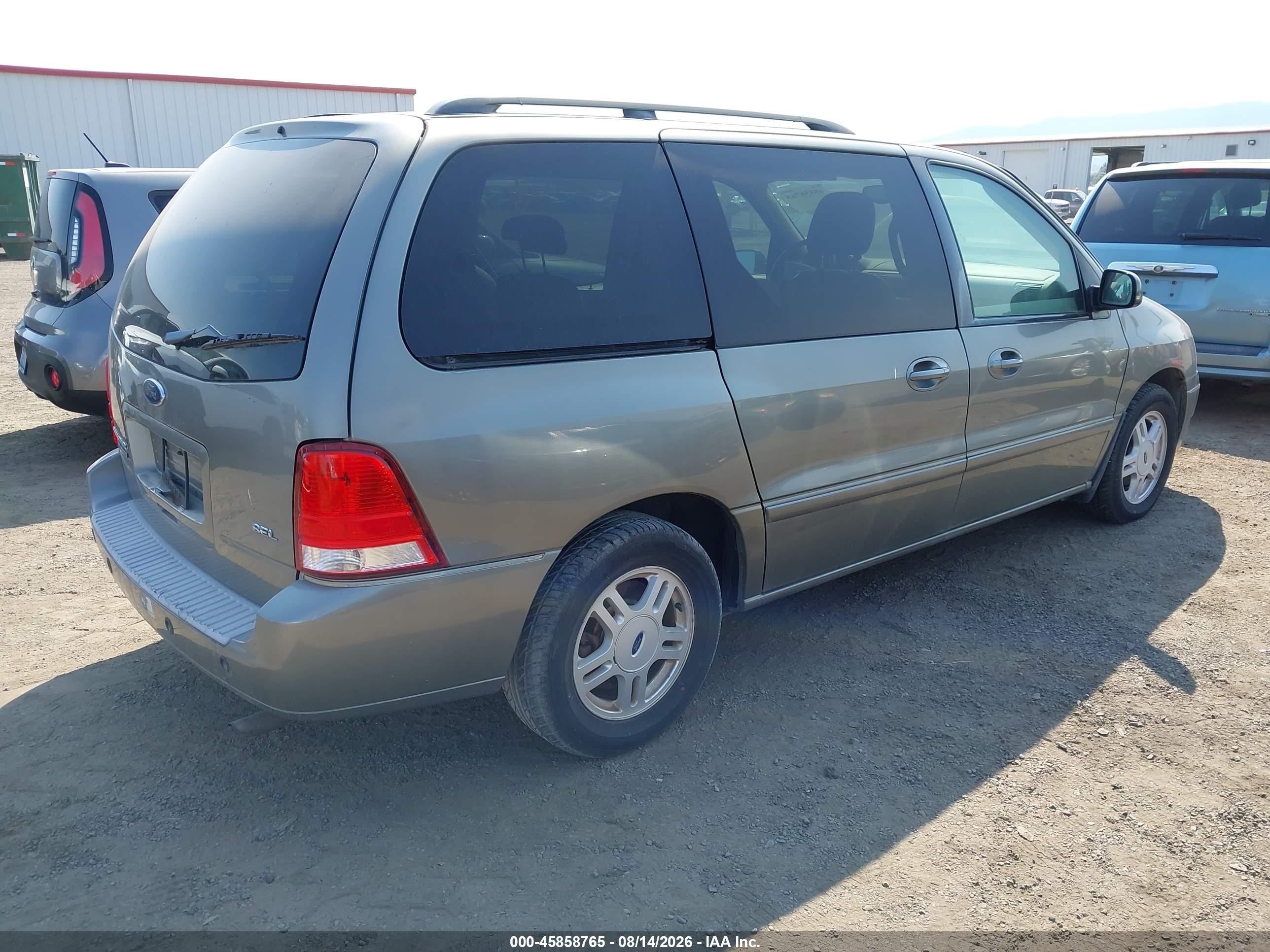 2004 Ford Freestar Sel Gray vin: 2FMDA52214BA53266