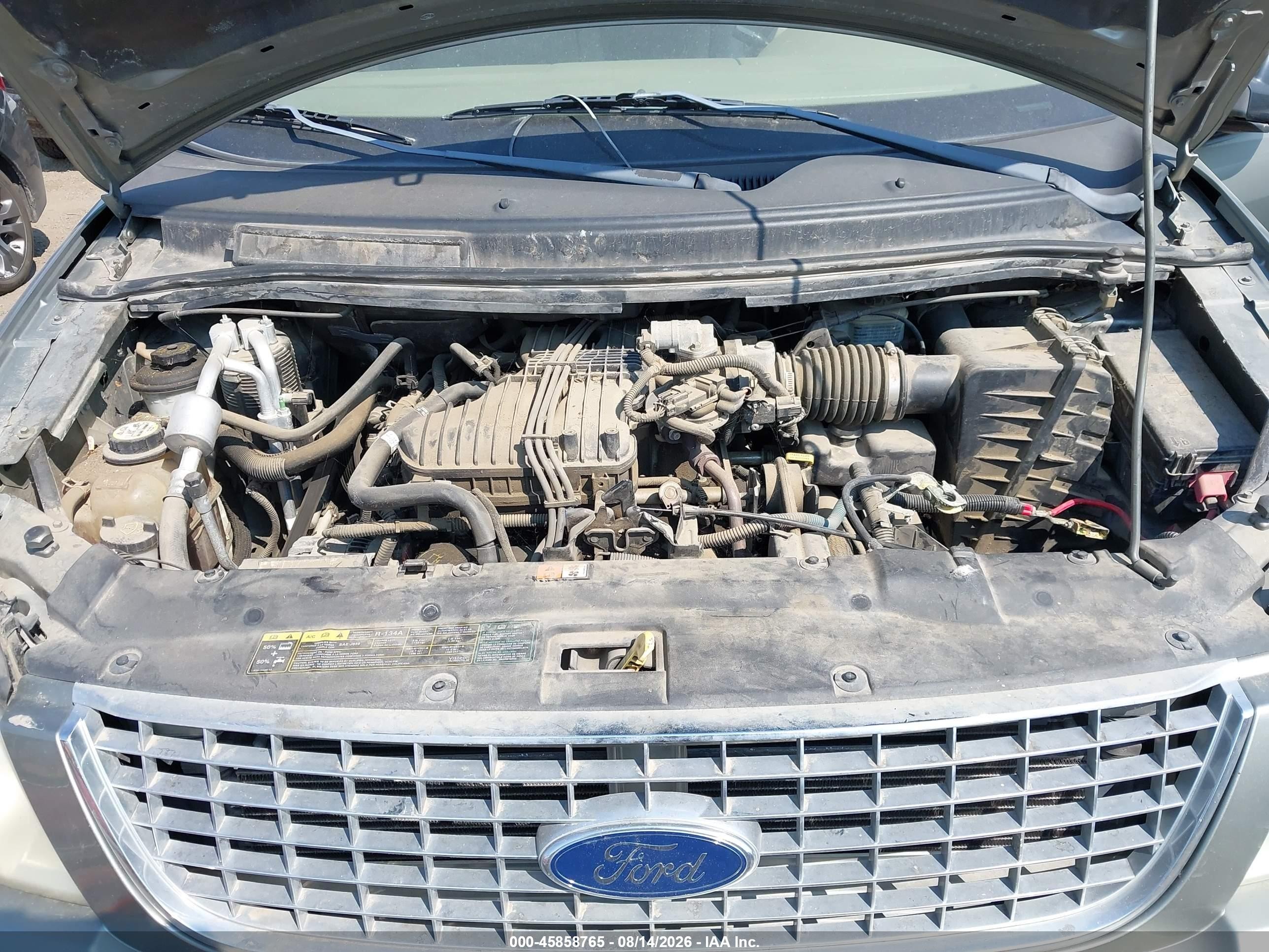 2004 Ford Freestar Sel Gray vin: 2FMDA52214BA53266