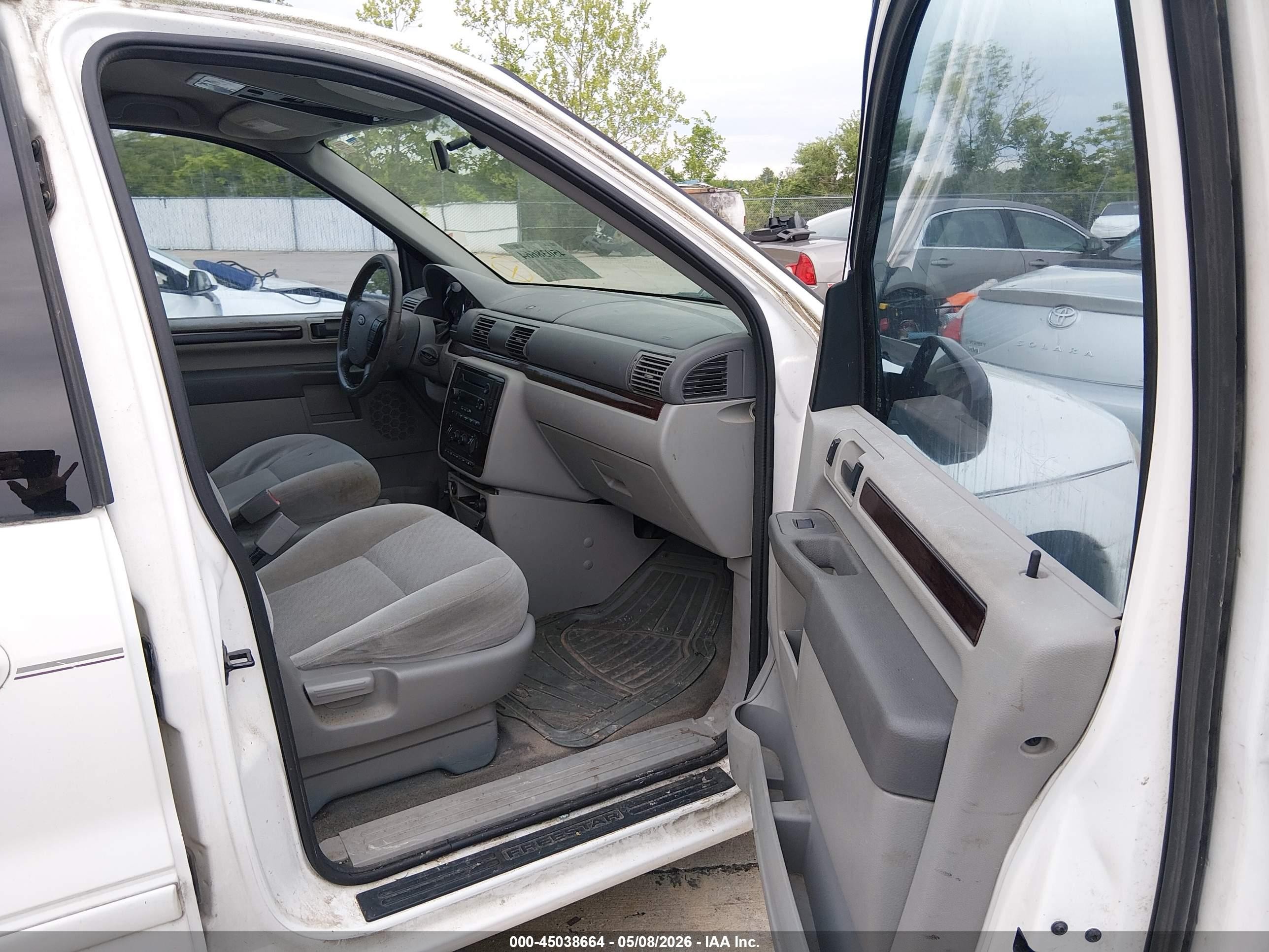2006 Ford Freestar Sel White vin: 2FMDA52216BA64559