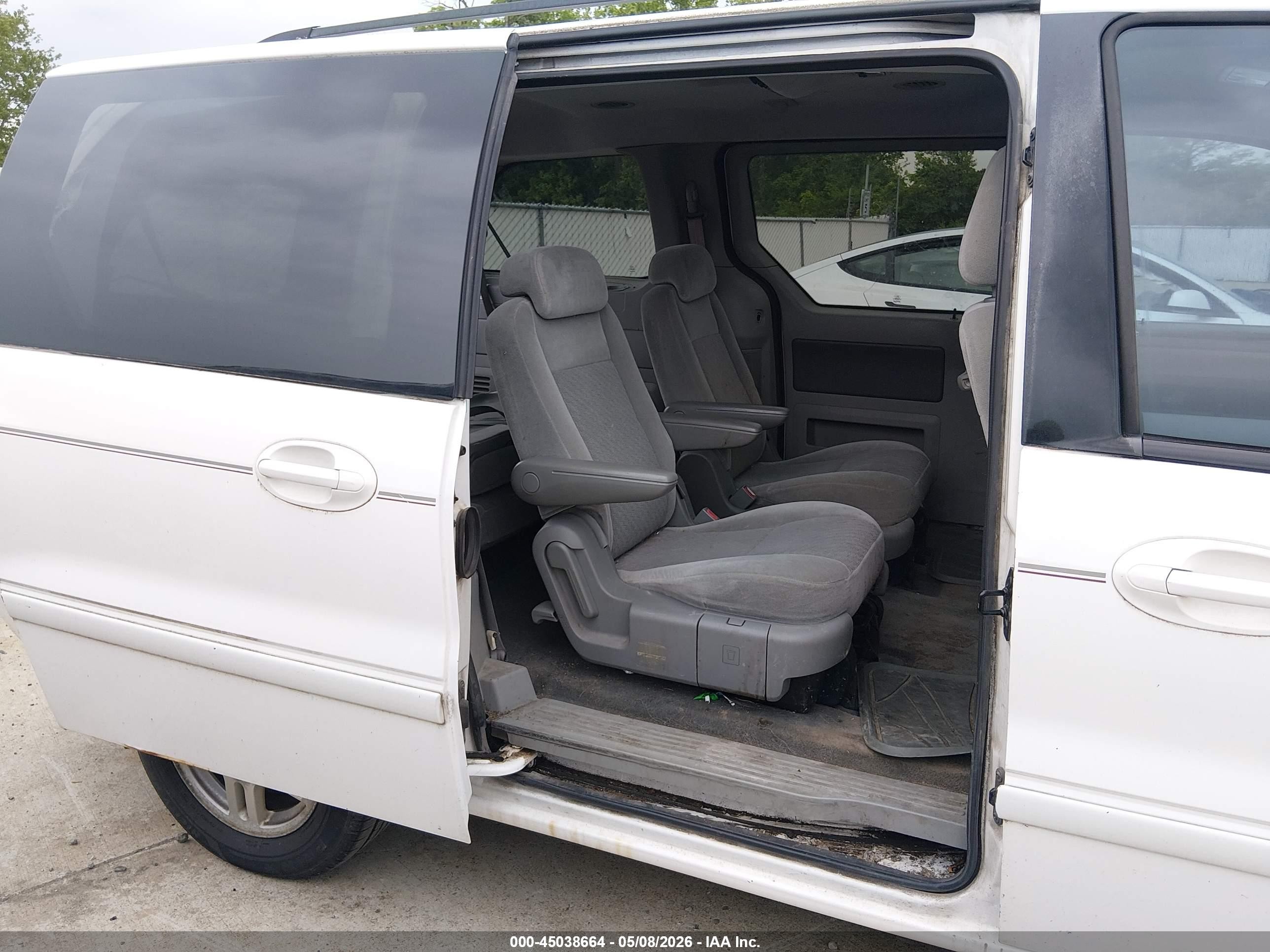 2006 Ford Freestar Sel White vin: 2FMDA52216BA64559