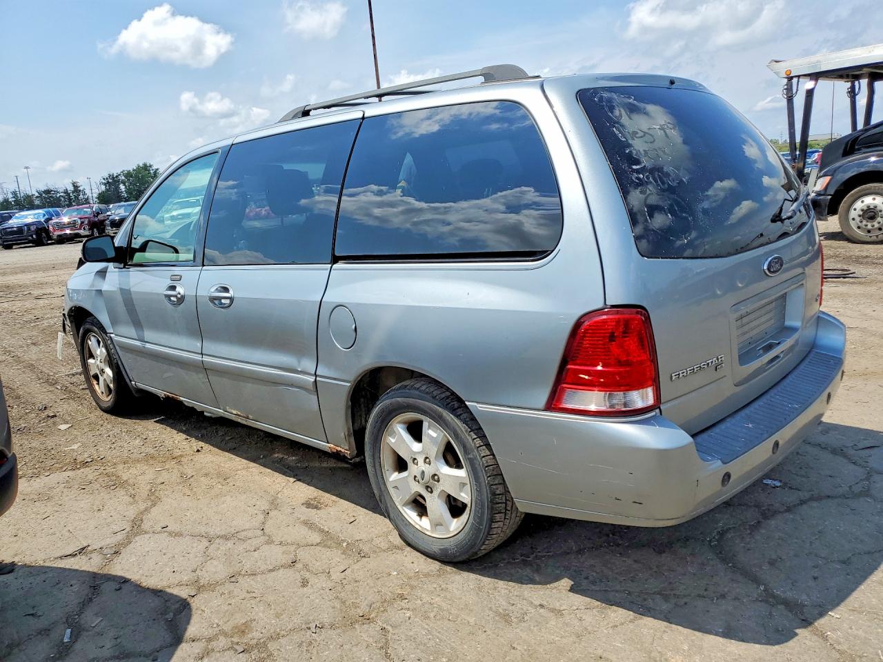 2007 Ford Freestar Sel Blue vin: 2FMDA52227BA03478