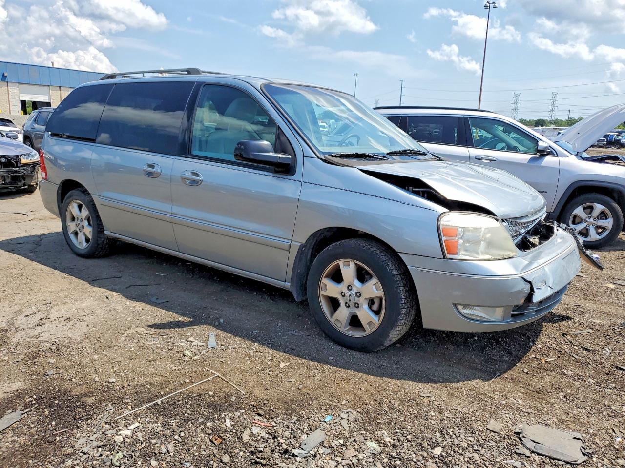 2007 Ford Freestar Sel Blue vin: 2FMDA52227BA03478