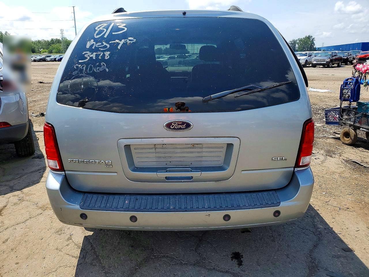 2007 Ford Freestar Sel Blue vin: 2FMDA52227BA03478
