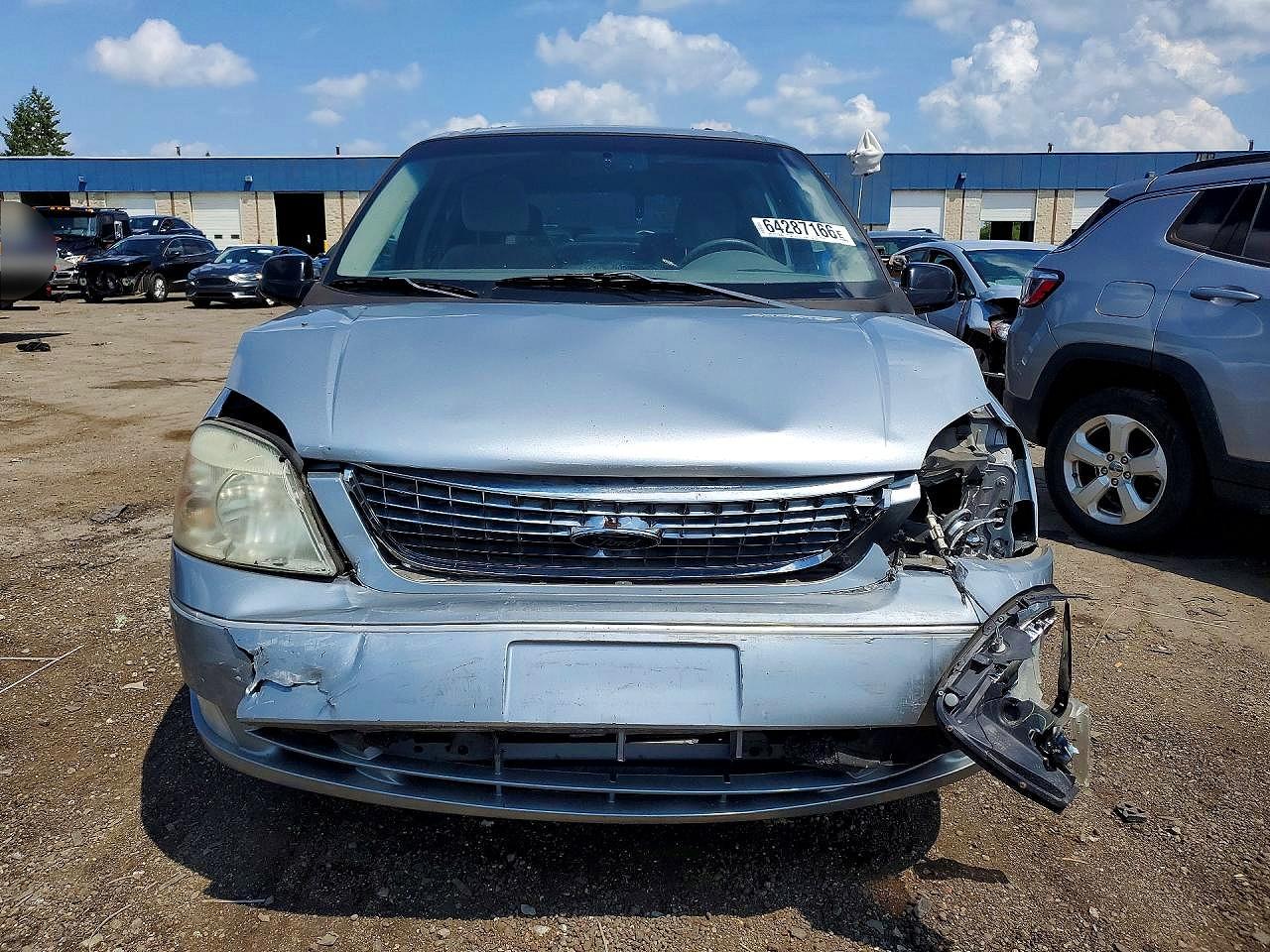 2007 Ford Freestar Sel Blue vin: 2FMDA52227BA03478