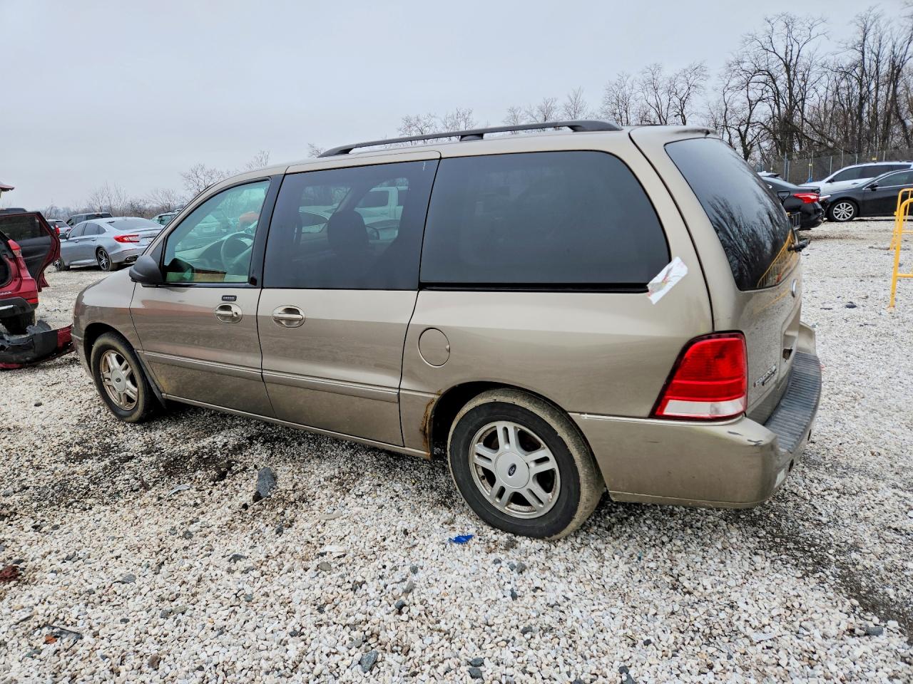 2004 Ford Freestar Beige vin: 2FMDA52244BA48286