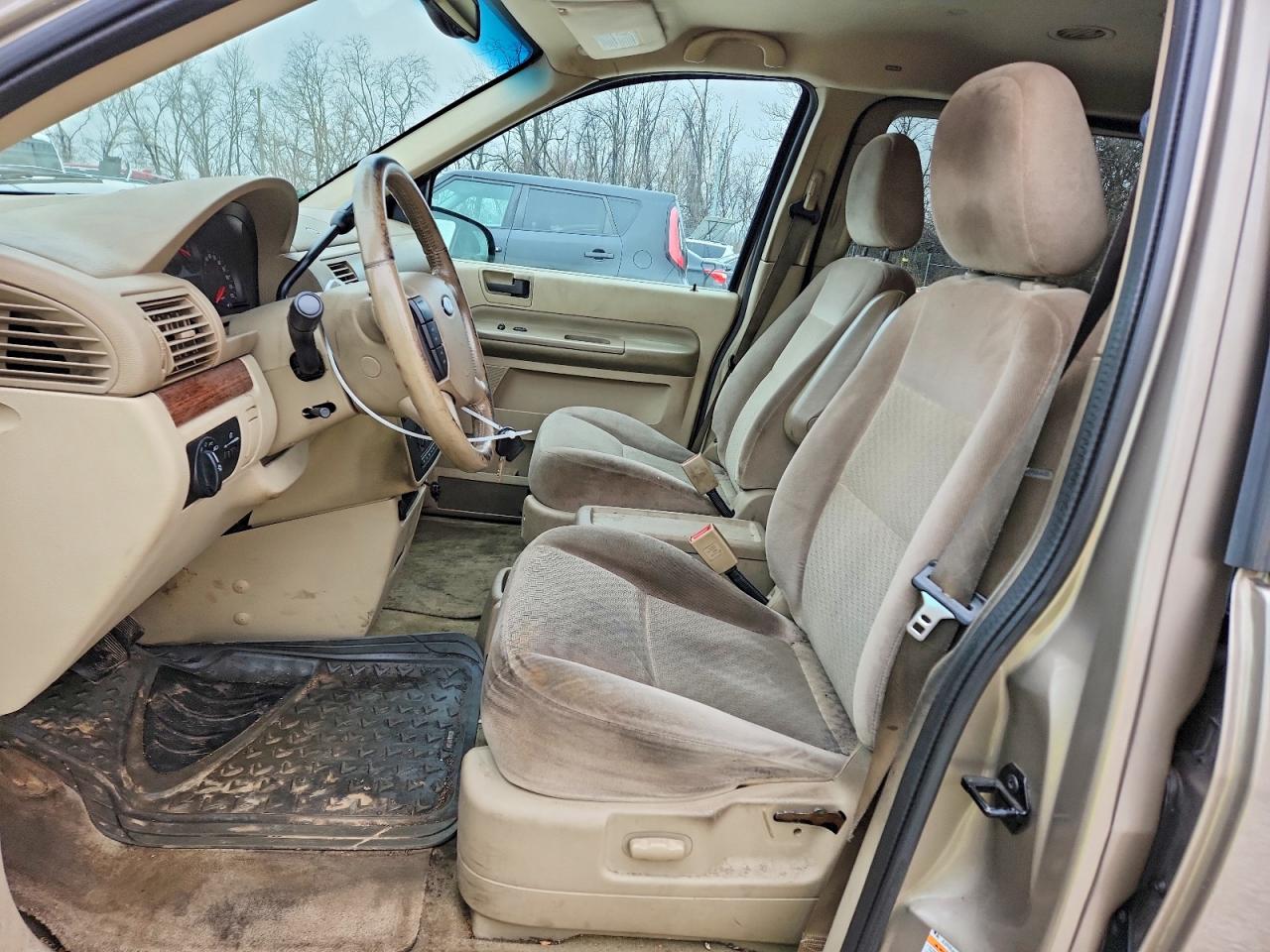 2004 Ford Freestar Beige vin: 2FMDA52244BA48286