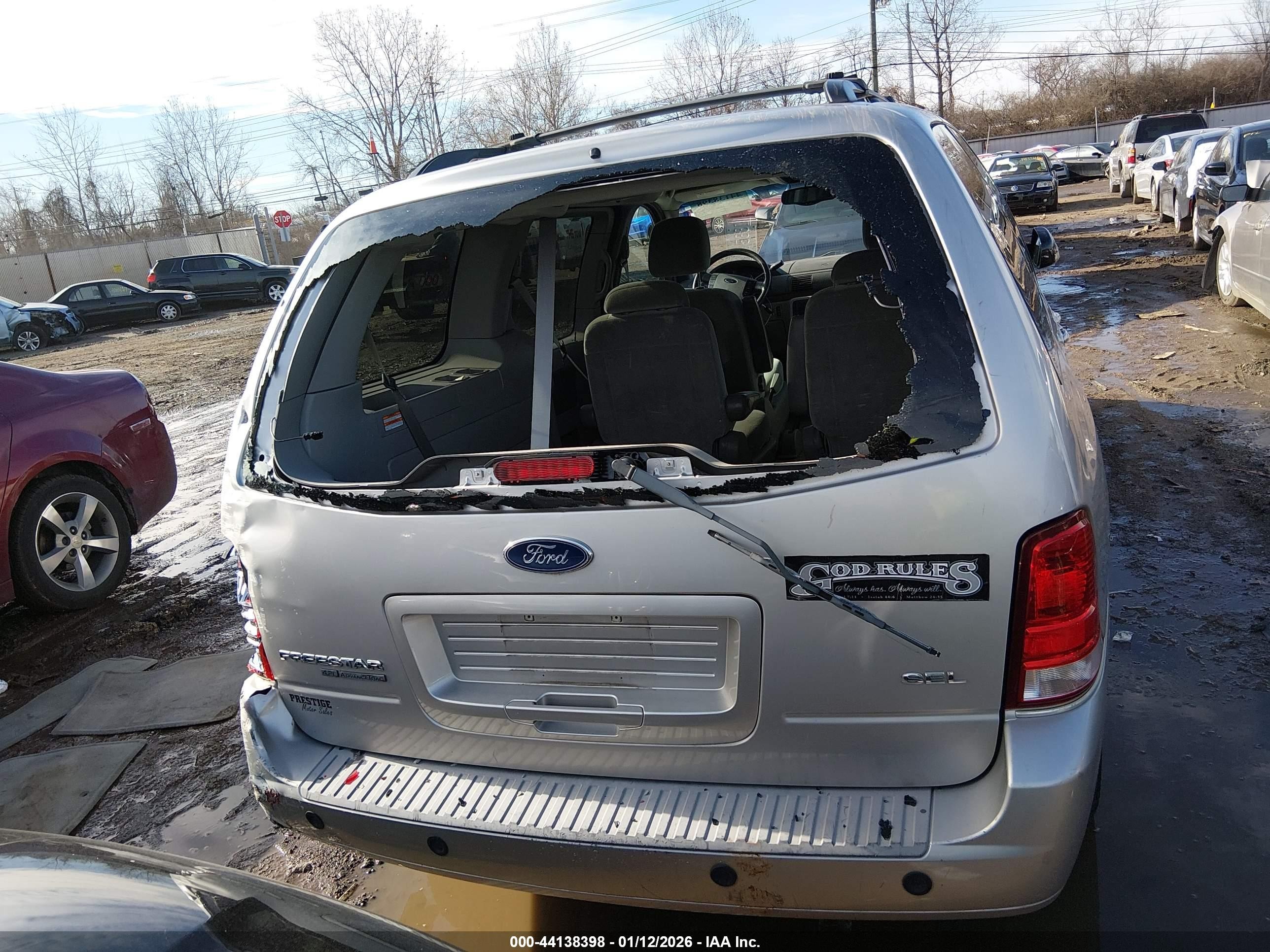 2004 Ford Freestar Sel Серебряный vin: 2FMDA52264BA42067