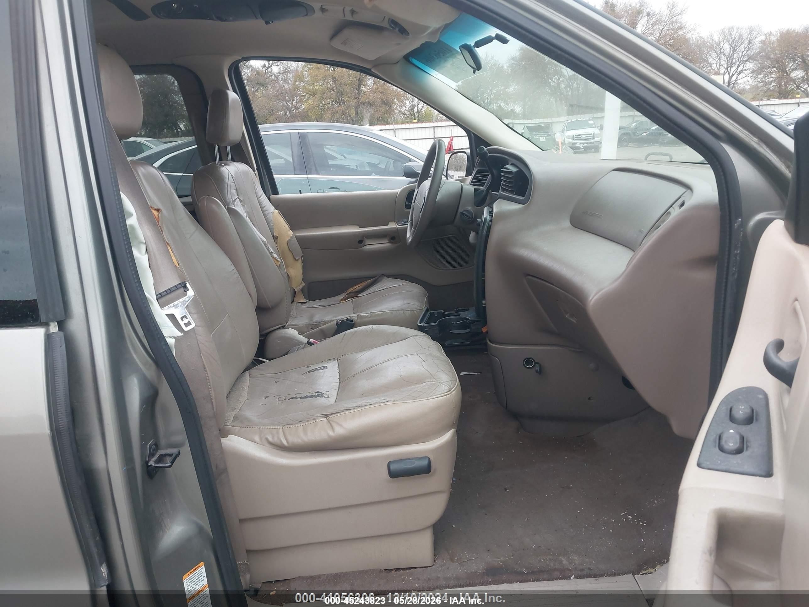 1999 Ford Windstar Se Gray vin: 2FMDA5240XBC66151