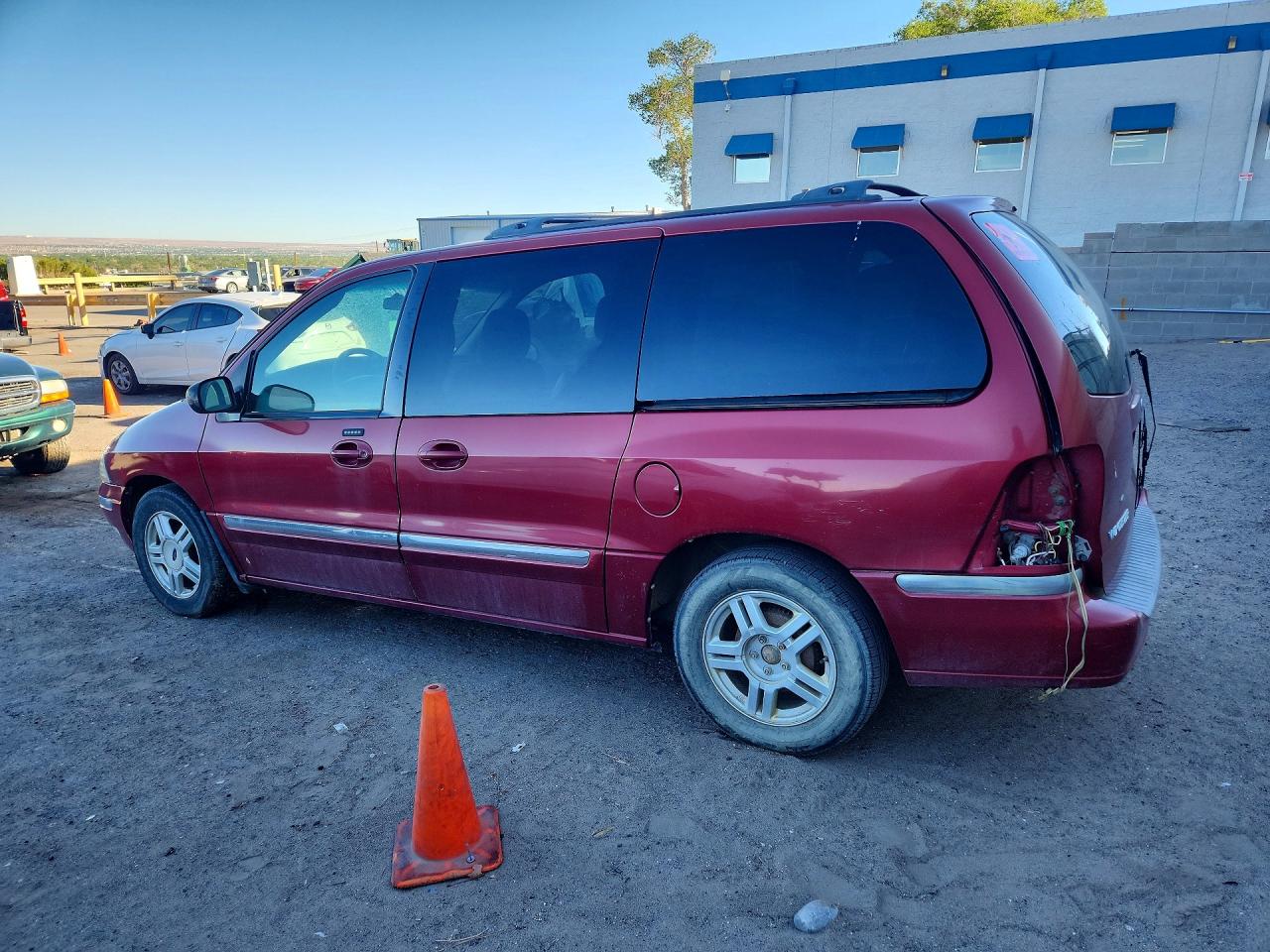 2002 Ford Windstar Se Red vin: 2FMDA52412BA83463