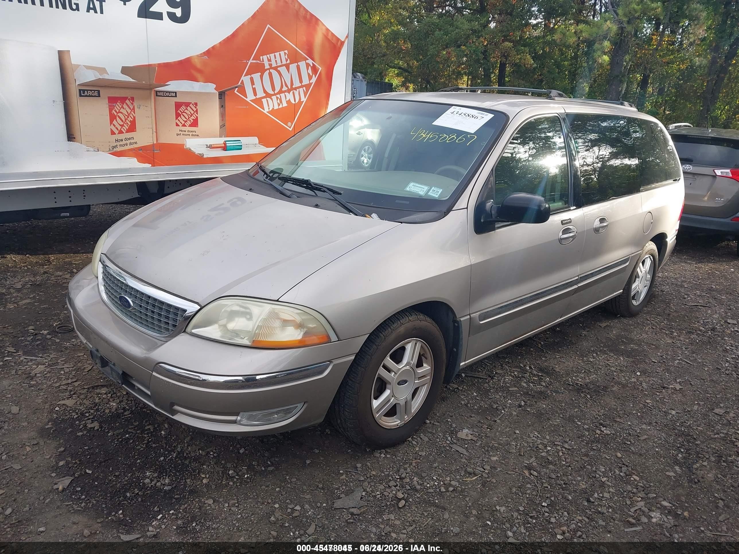 2003 Ford Windstar Se Gold vin: 2FMDA52433BB51733