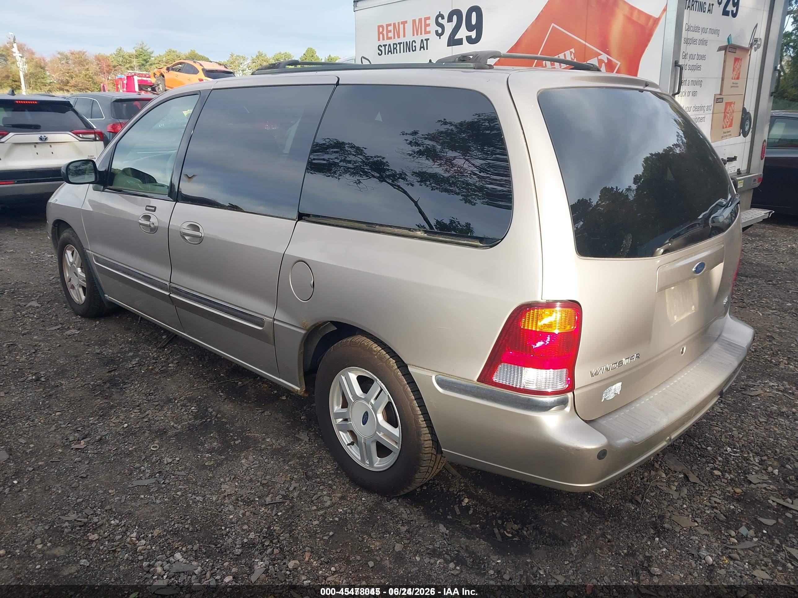 2003 Ford Windstar Se Gold vin: 2FMDA52433BB51733