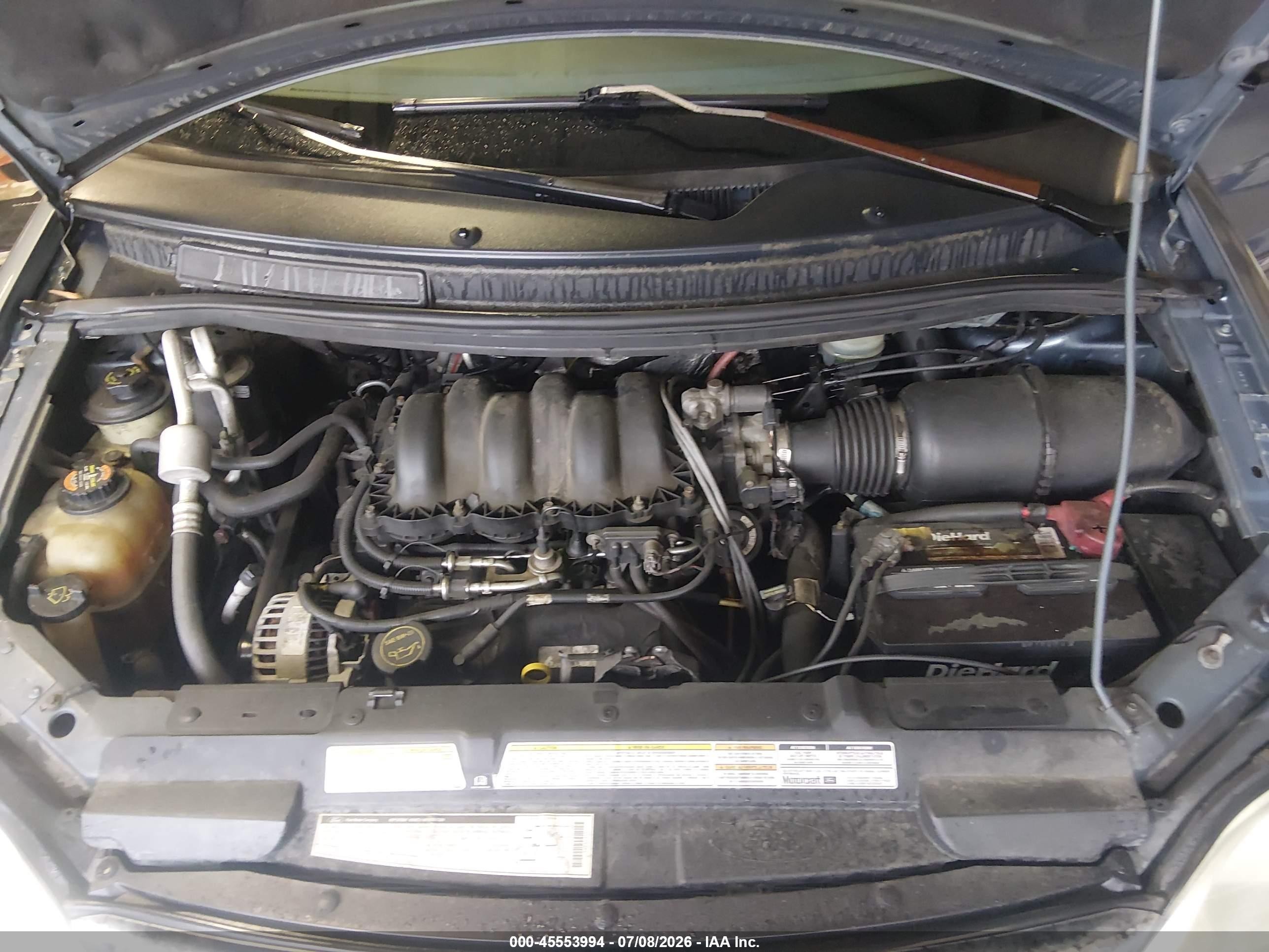 2000 Ford Windstar Se Gray vin: 2FMDA5245YBA83278