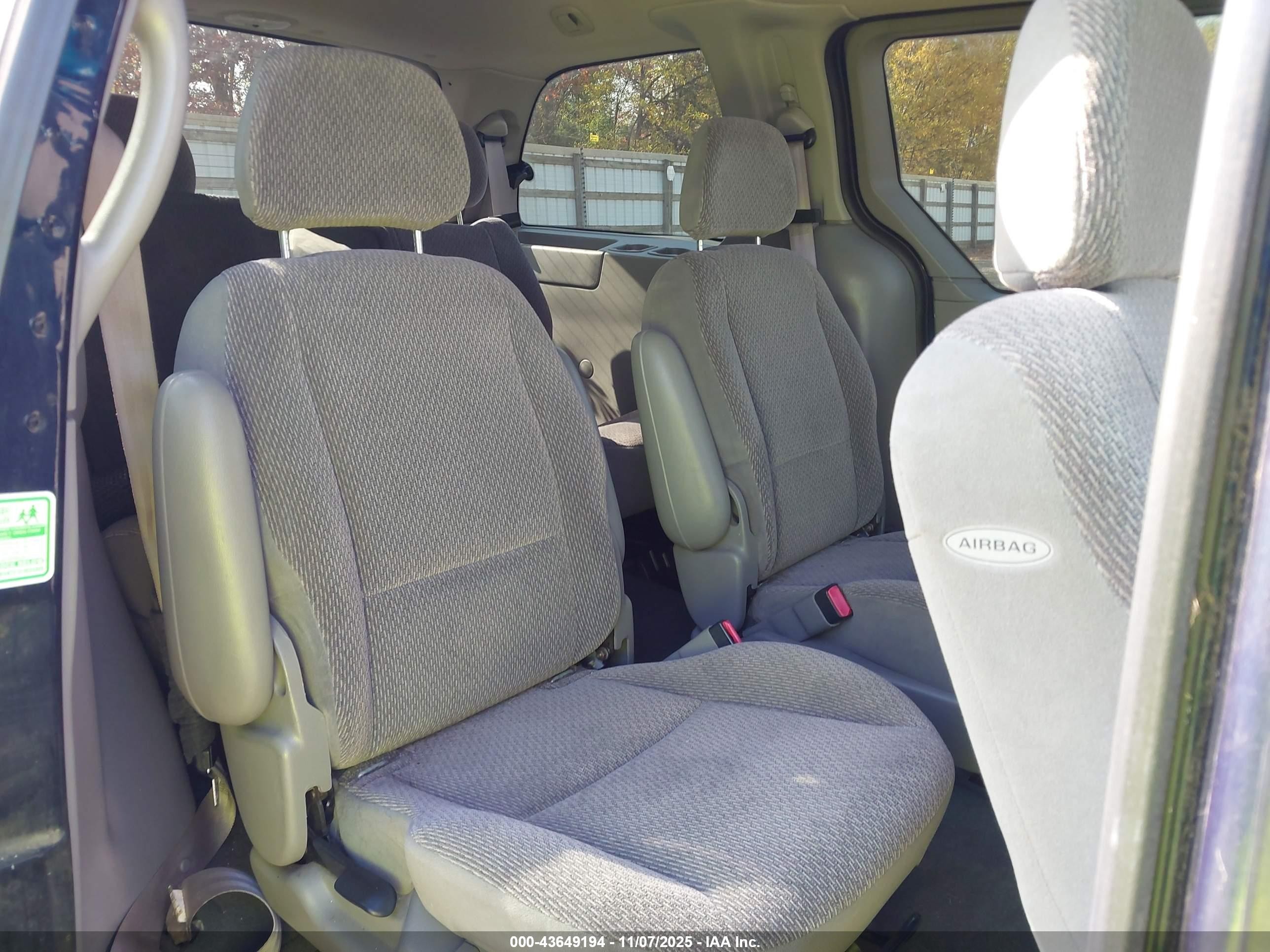 2000 Ford Windstar Se Blue vin: 2FMDA5248YBB89143