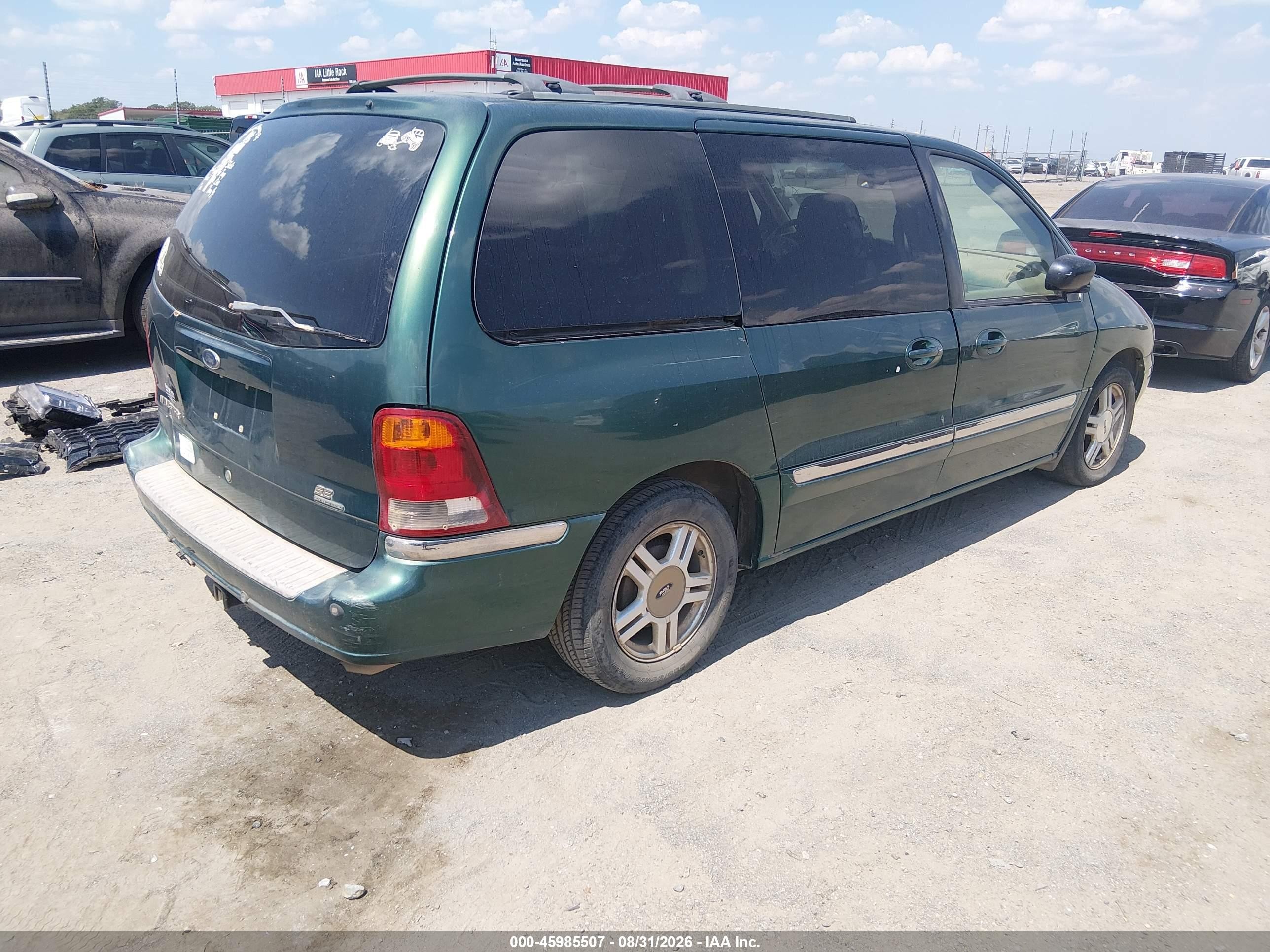 2003 Ford Windstar Se Зеленый vin: 2FMDA52493BA92977
