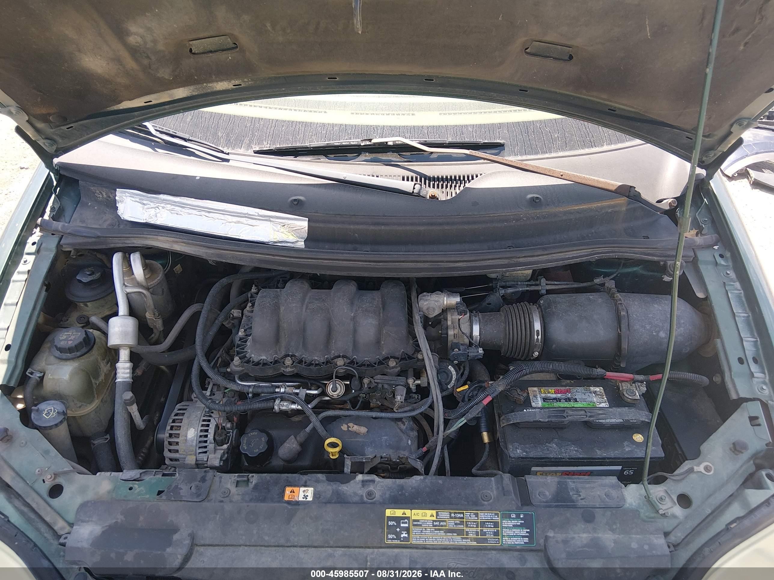 2003 Ford Windstar Se Зеленый vin: 2FMDA52493BA92977