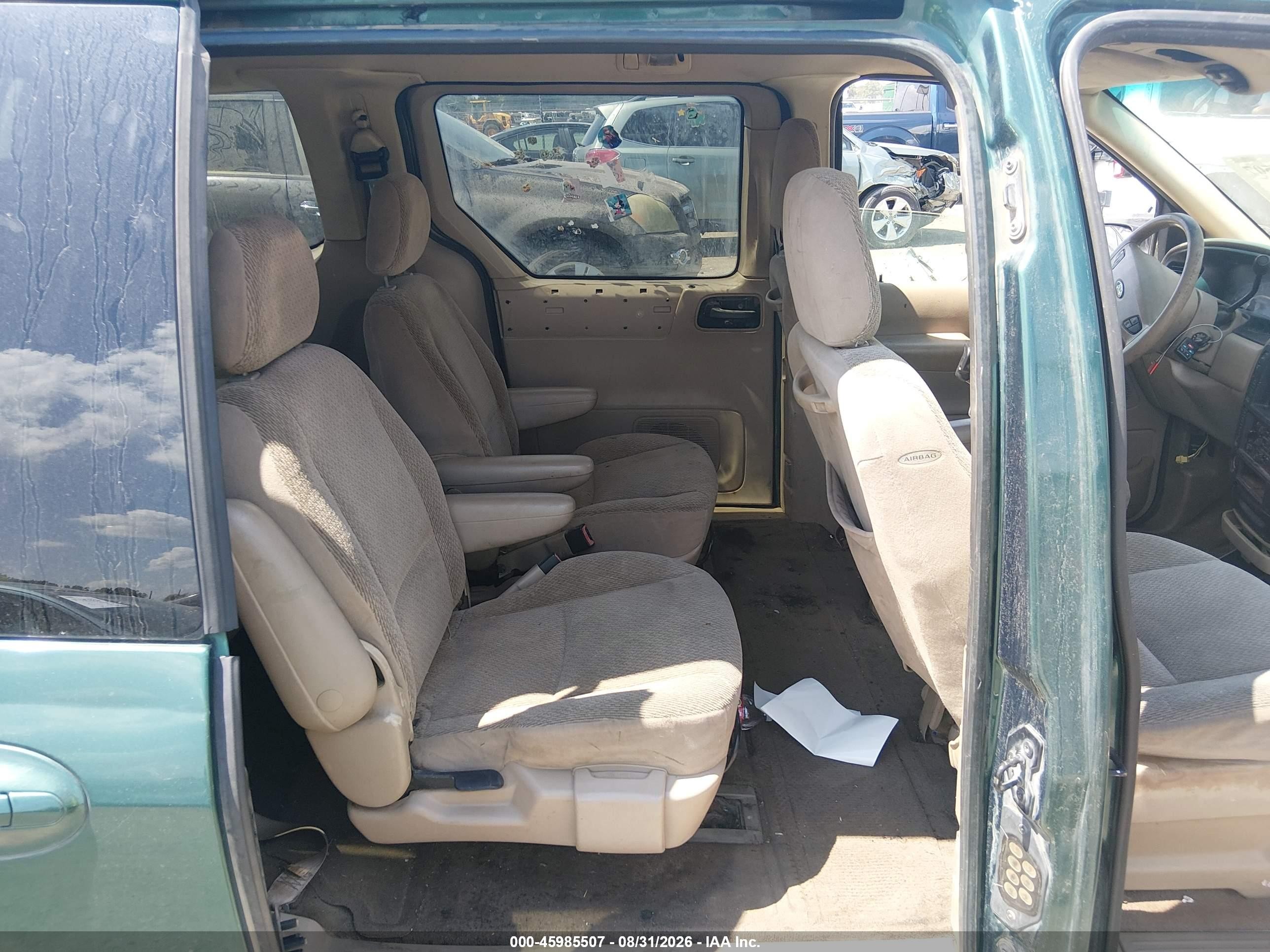 2003 Ford Windstar Se Зеленый vin: 2FMDA52493BA92977