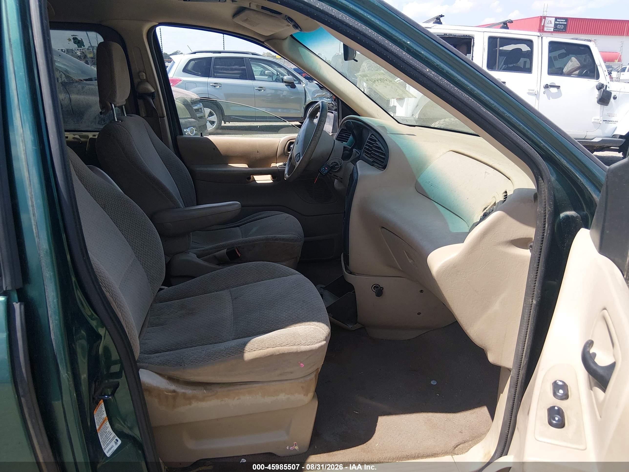 2003 Ford Windstar Se Зеленый vin: 2FMDA52493BA92977