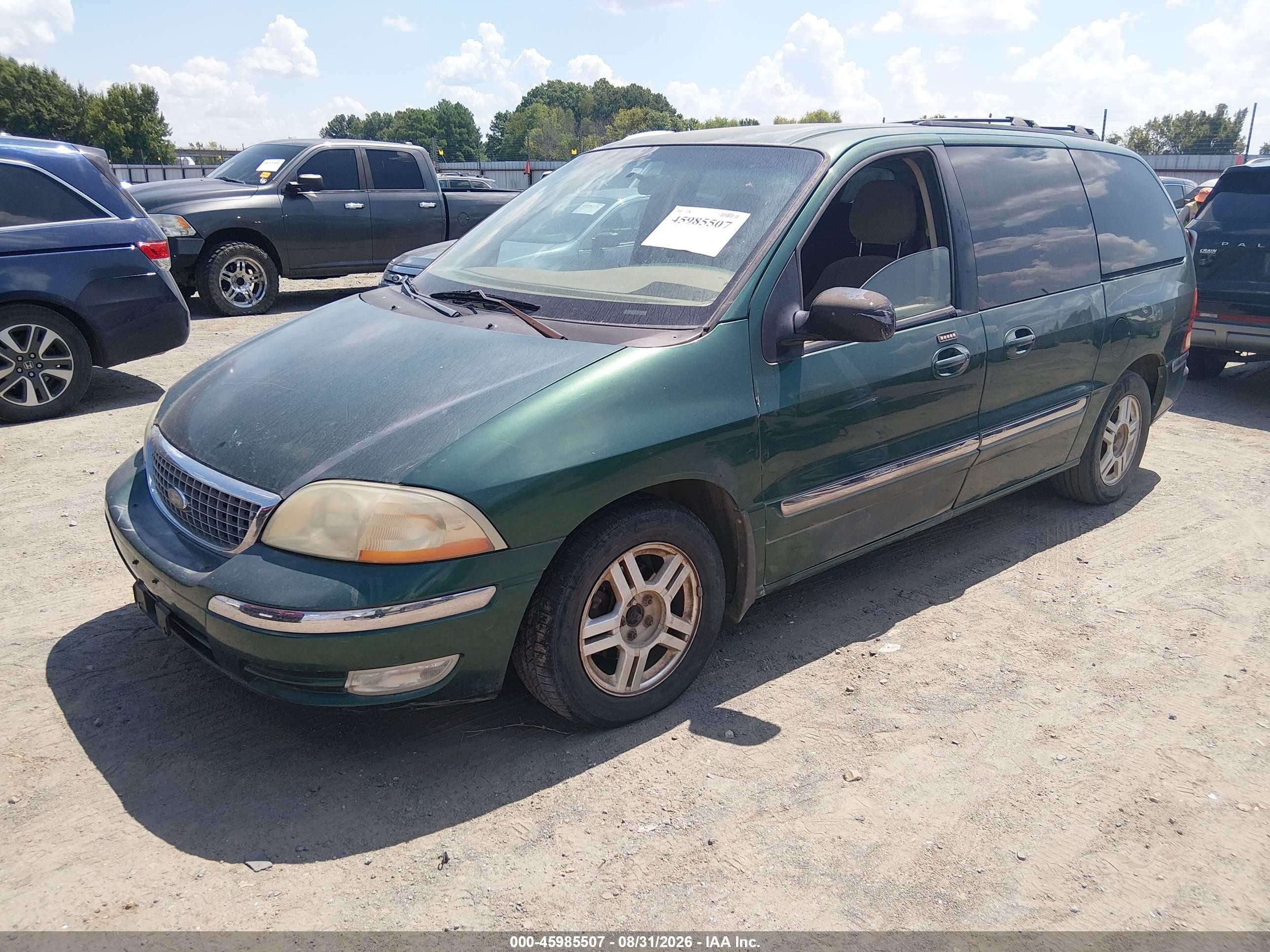 2003 Ford Windstar Se Зеленый vin: 2FMDA52493BA92977
