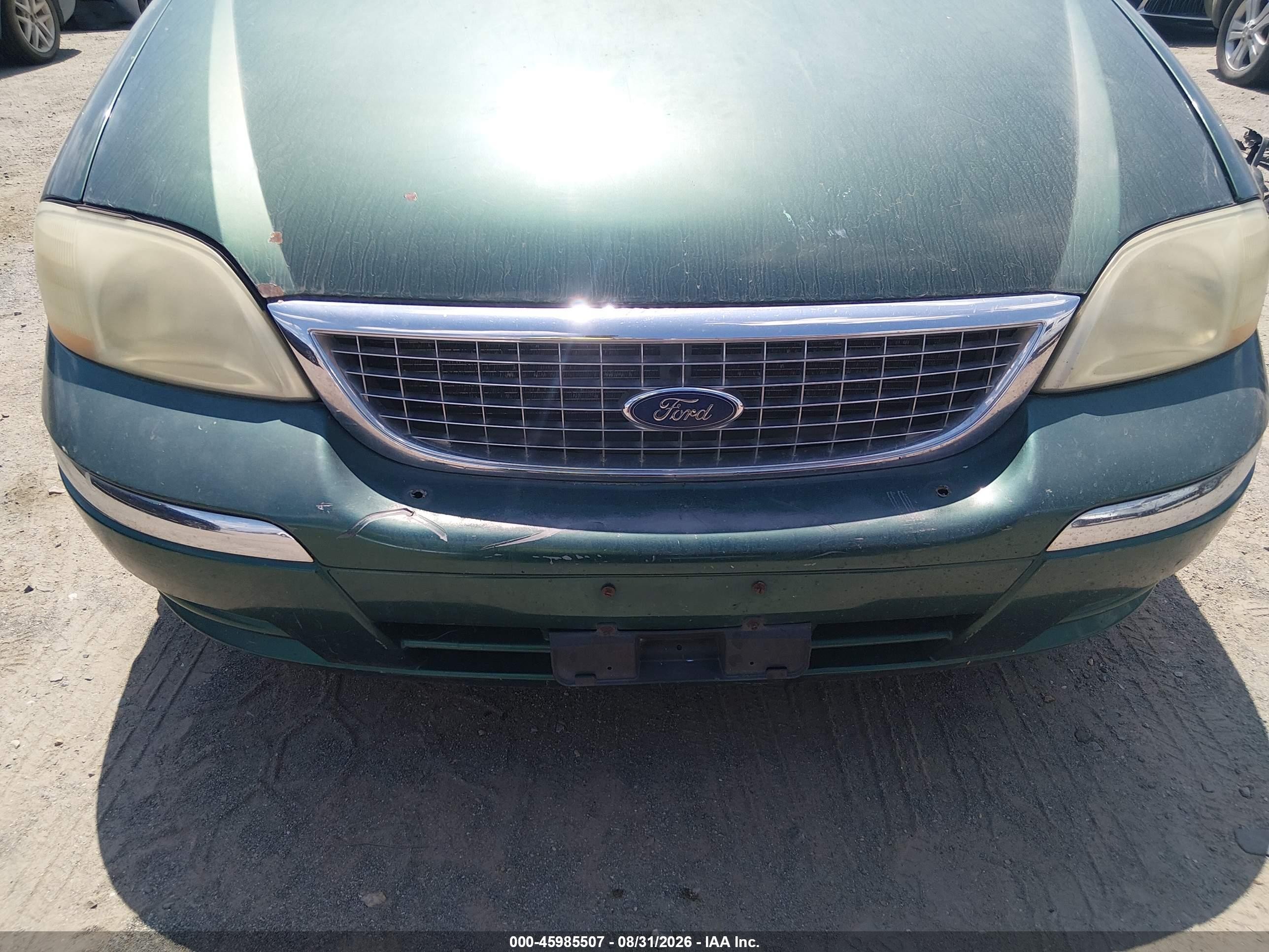 2003 Ford Windstar Se Зеленый vin: 2FMDA52493BA92977
