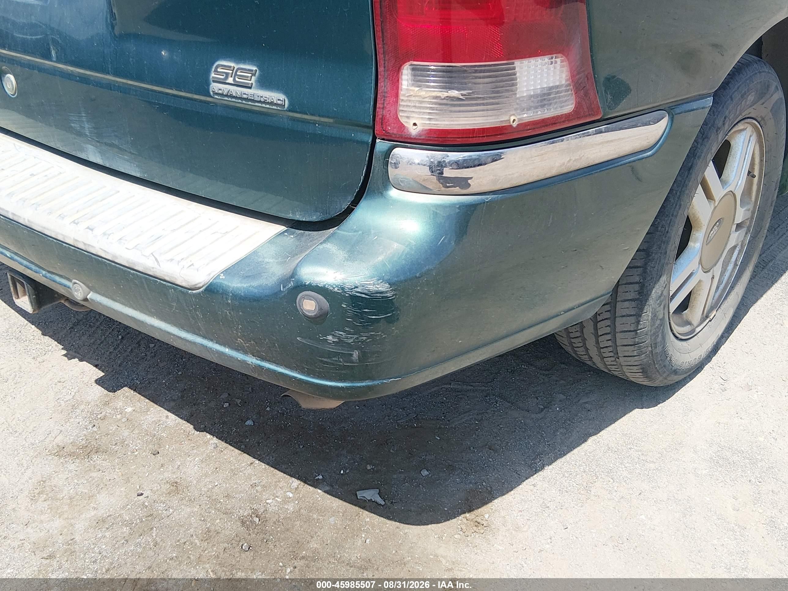 2003 Ford Windstar Se Зеленый vin: 2FMDA52493BA92977