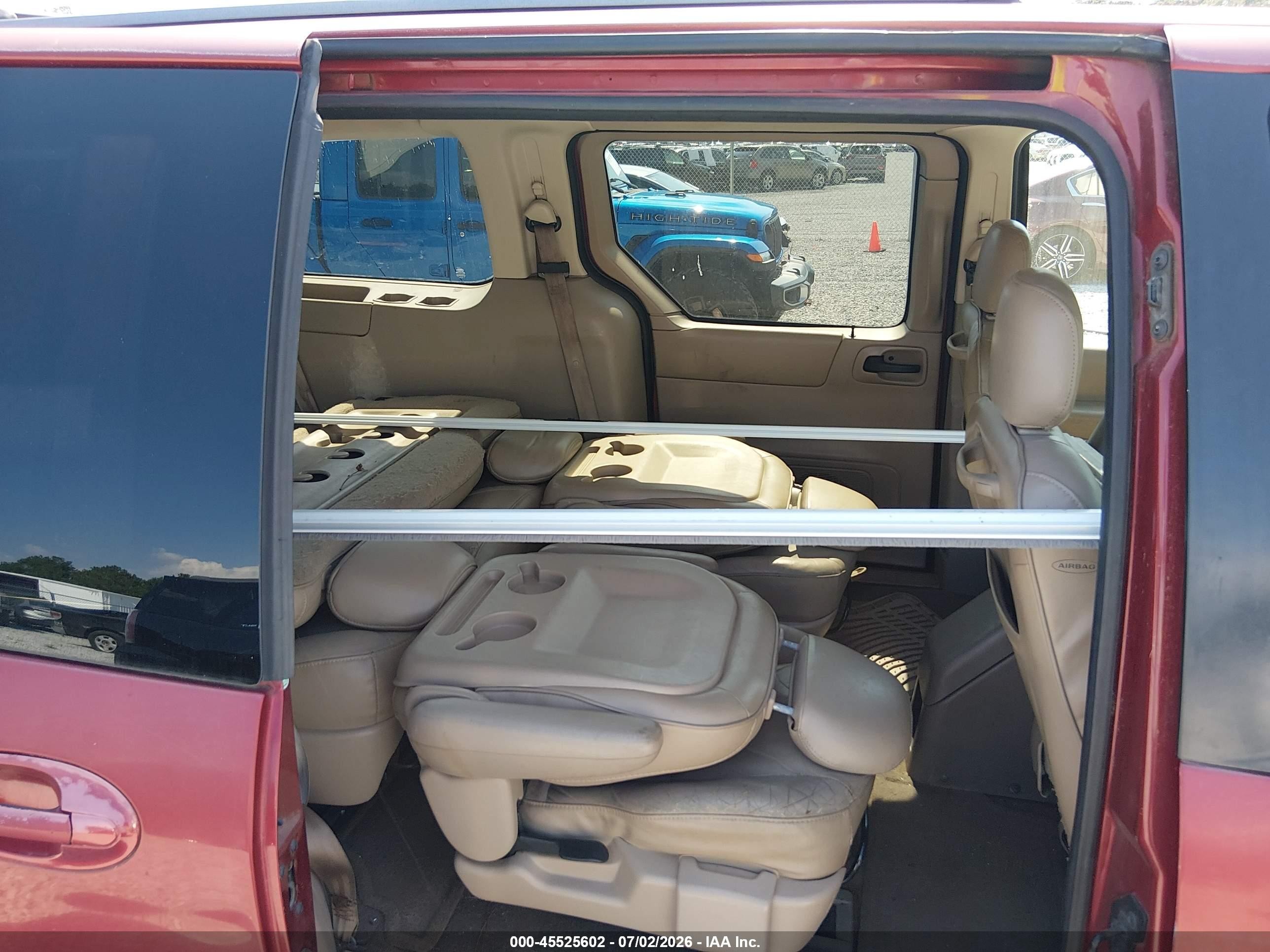 2000 Ford Windstar Se Red vin: 2FMDA524XYBC63646