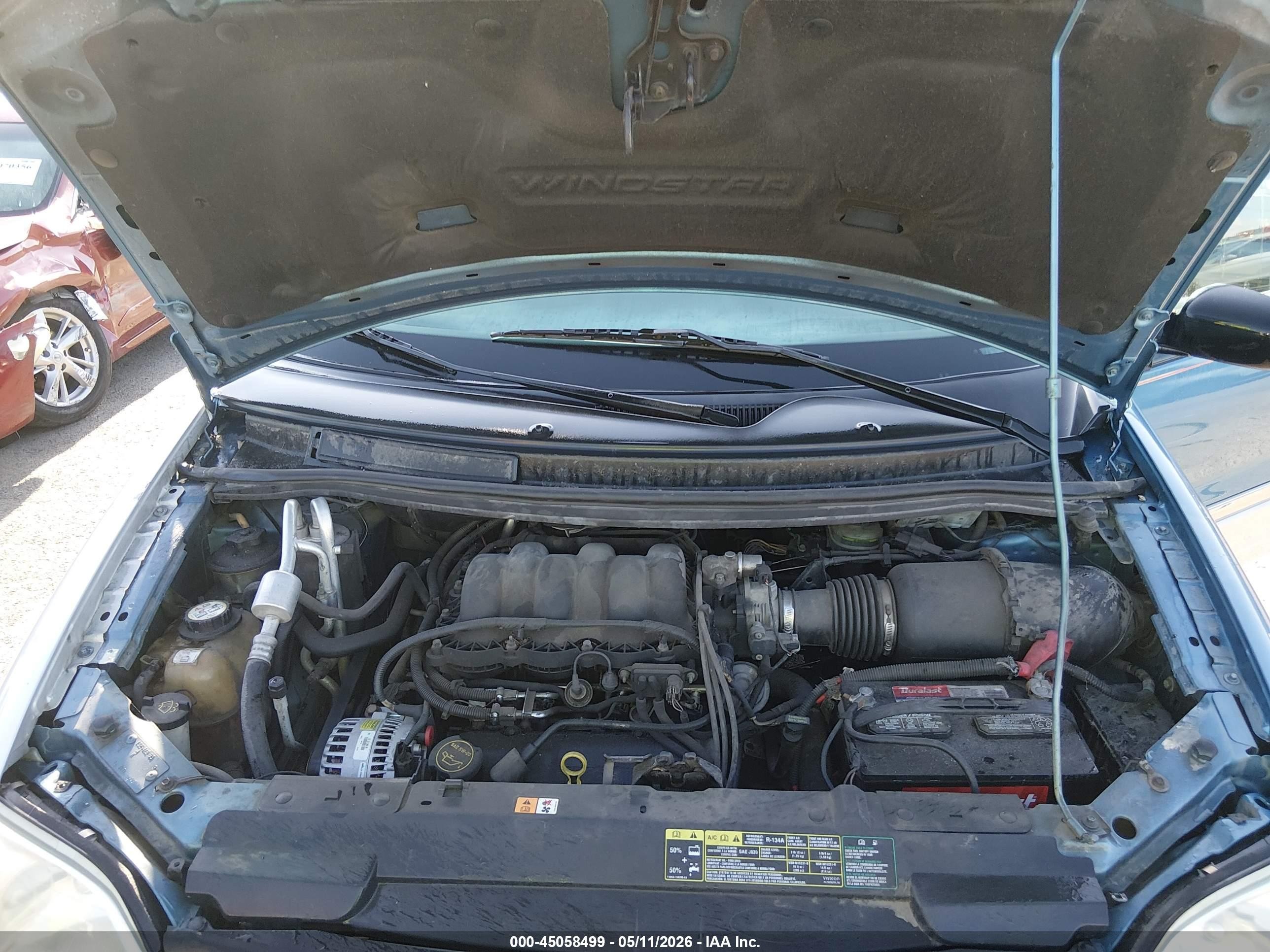 2003 Ford Windstar Sel Blue vin: 2FMDA53413BA10576
