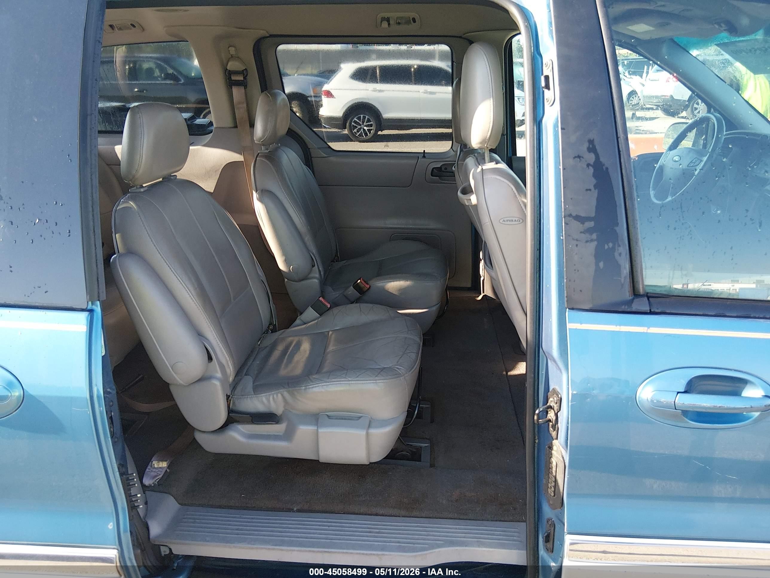 2003 Ford Windstar Sel Blue vin: 2FMDA53413BA10576