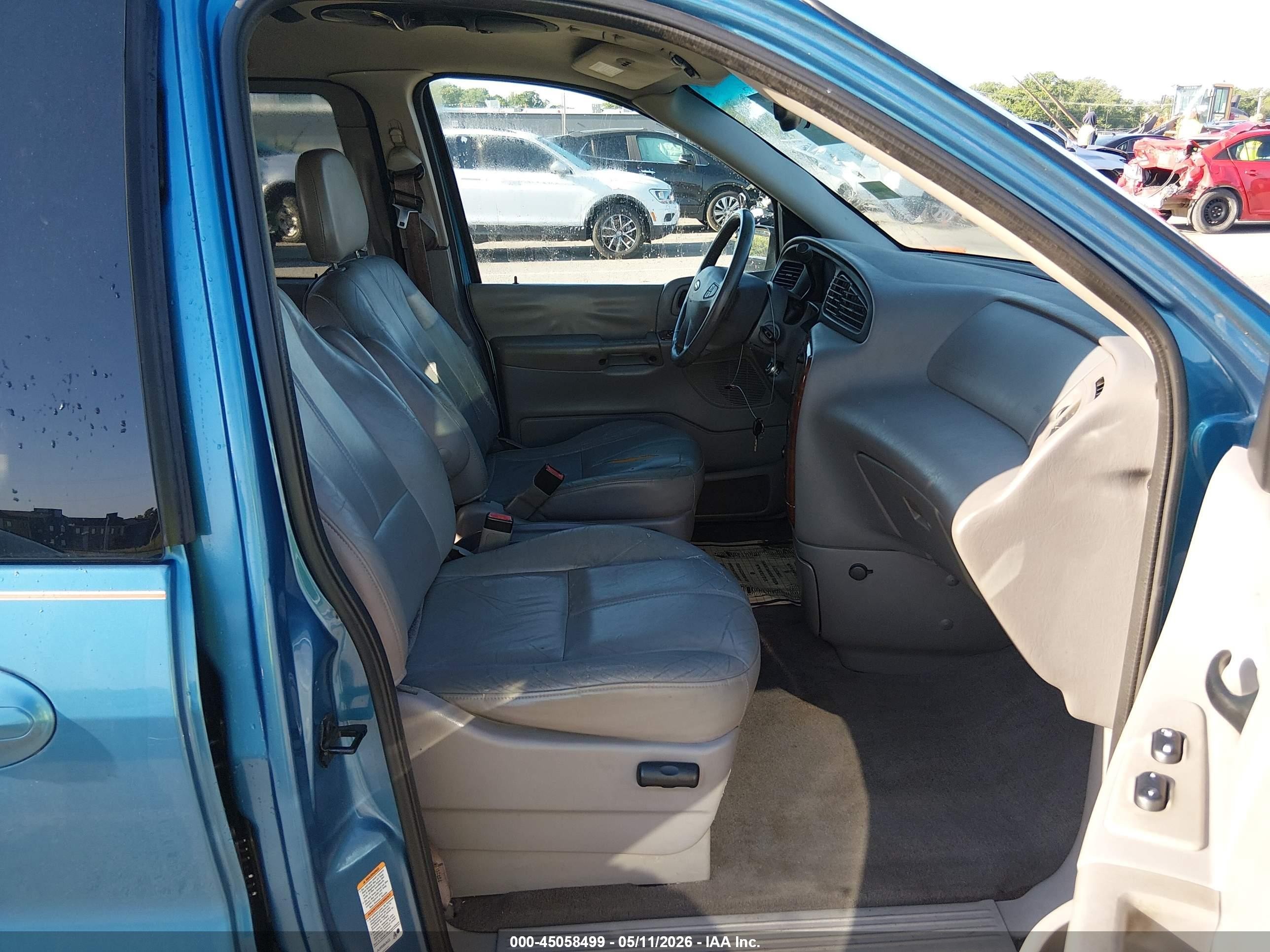 2003 Ford Windstar Sel Blue vin: 2FMDA53413BA10576