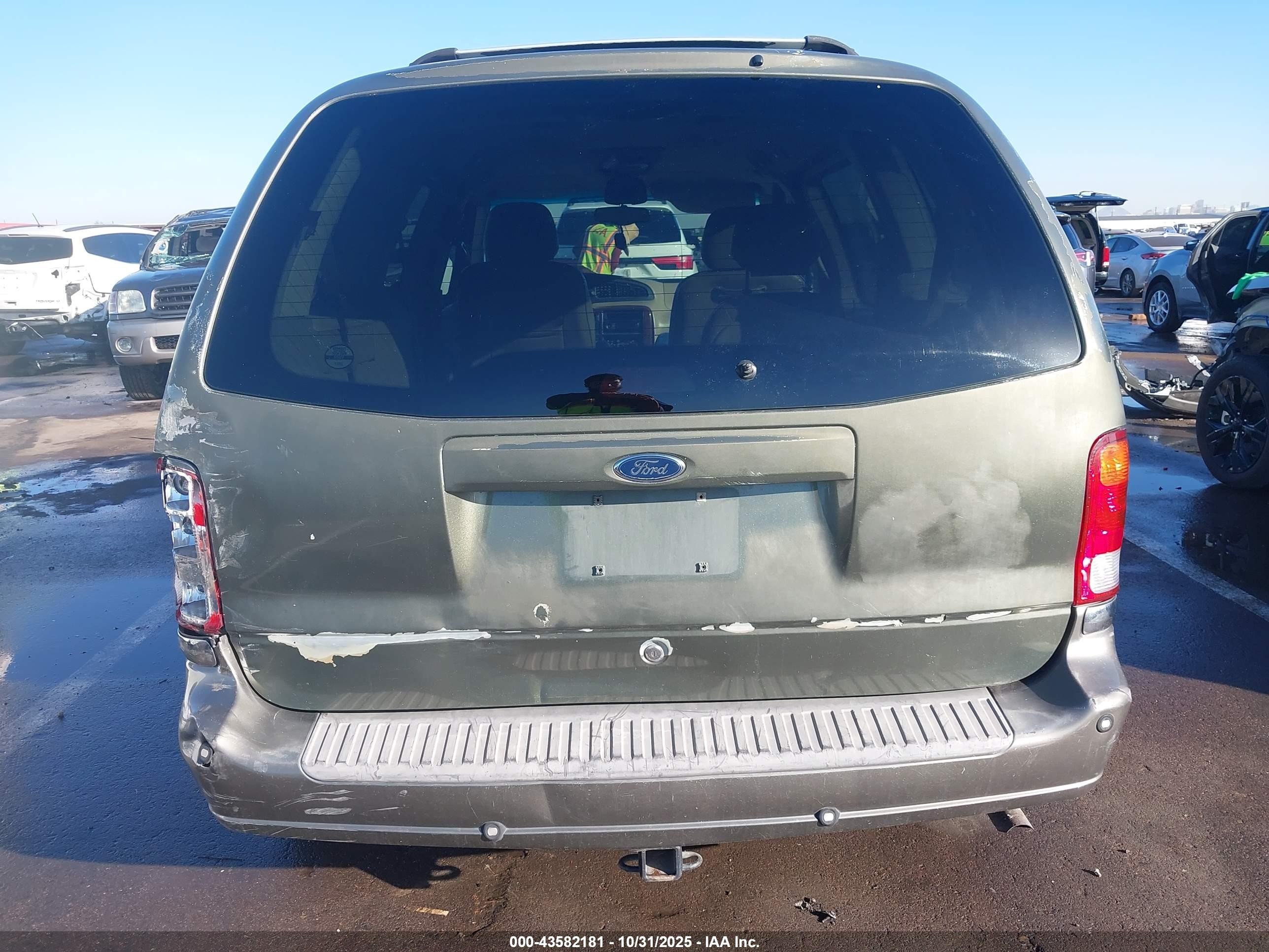 2002 Ford Windstar Sel Green vin: 2FMDA53422BA14411