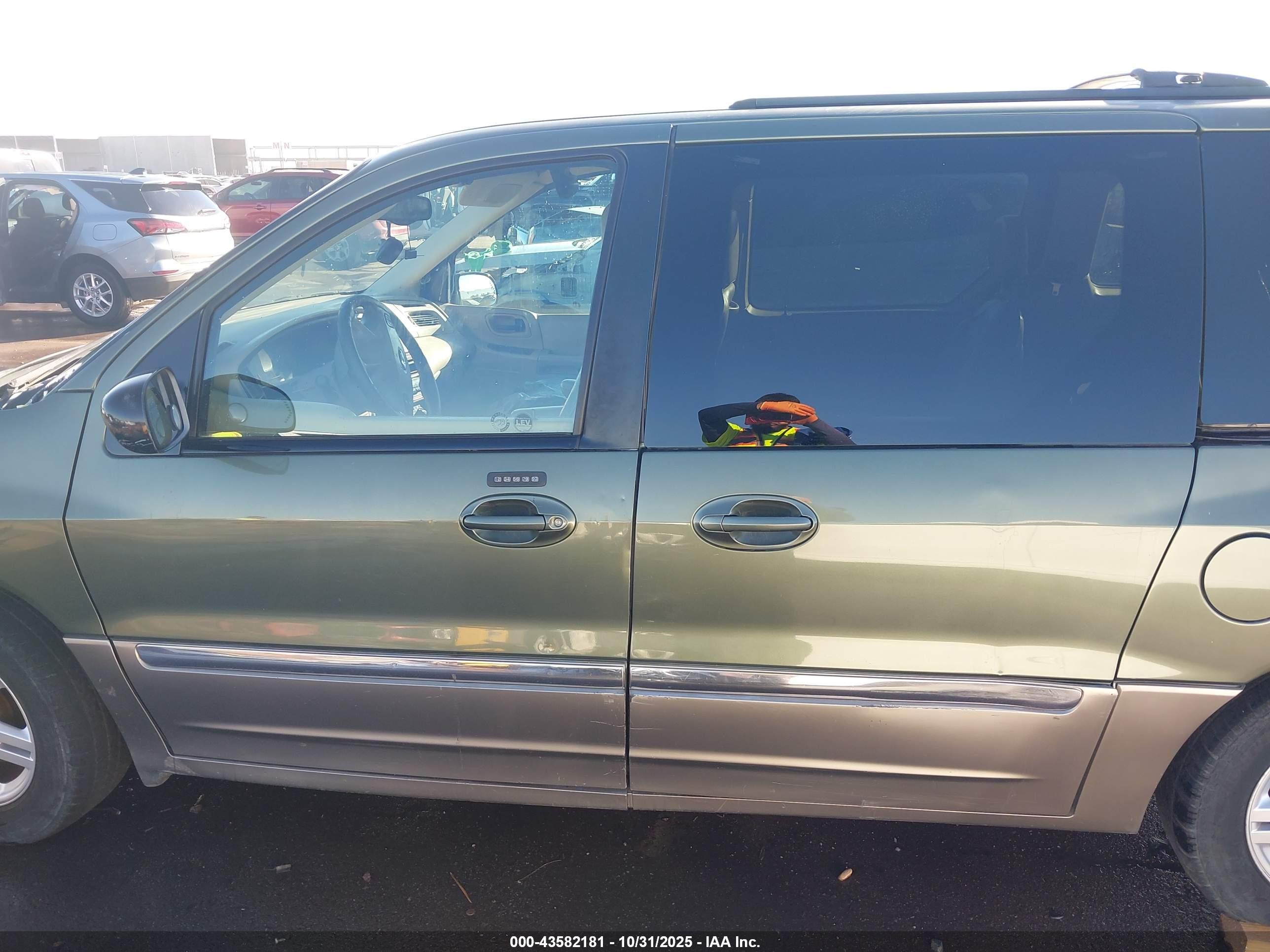2002 Ford Windstar Sel Green vin: 2FMDA53422BA14411