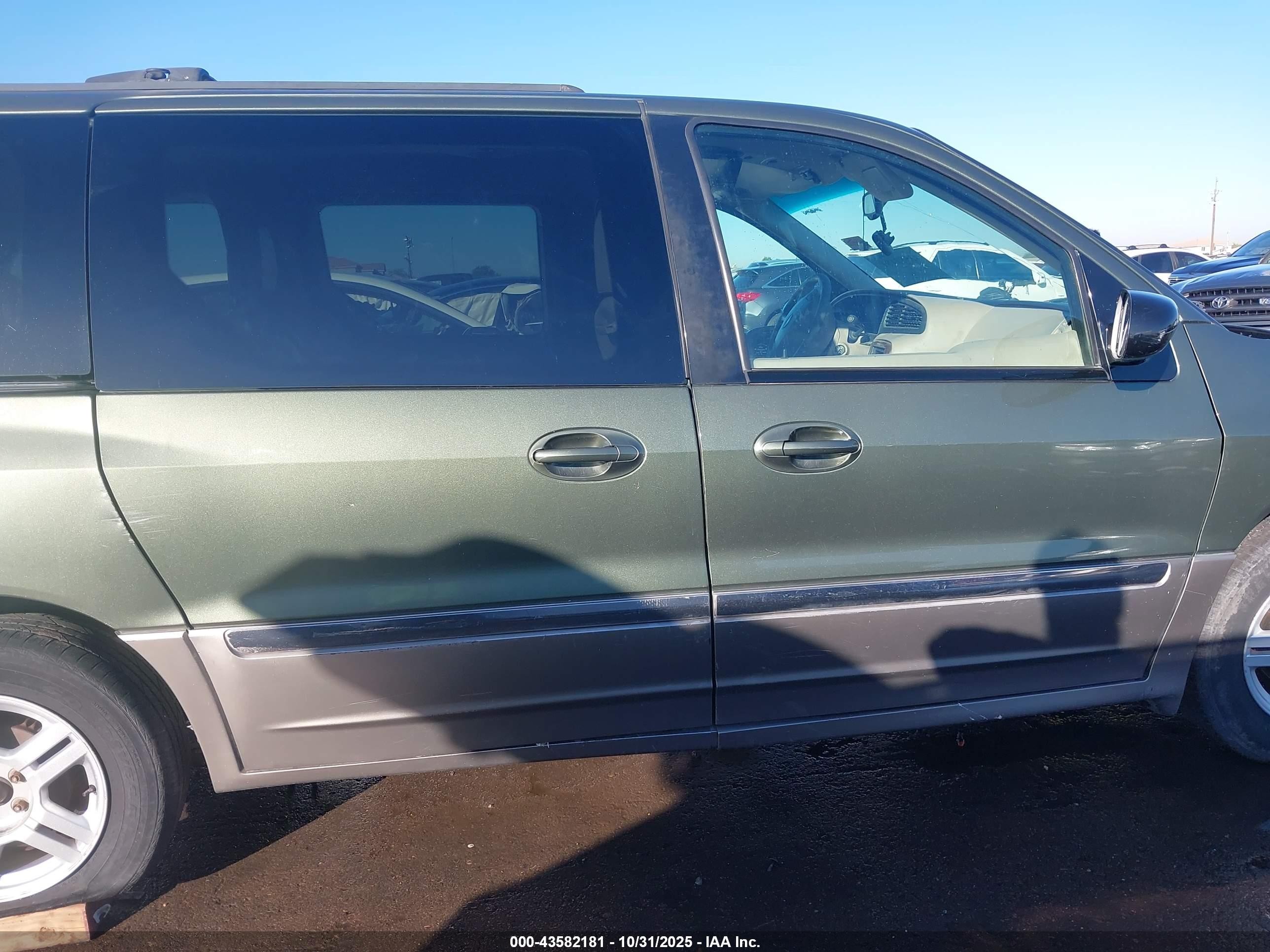 2002 Ford Windstar Sel Green vin: 2FMDA53422BA14411