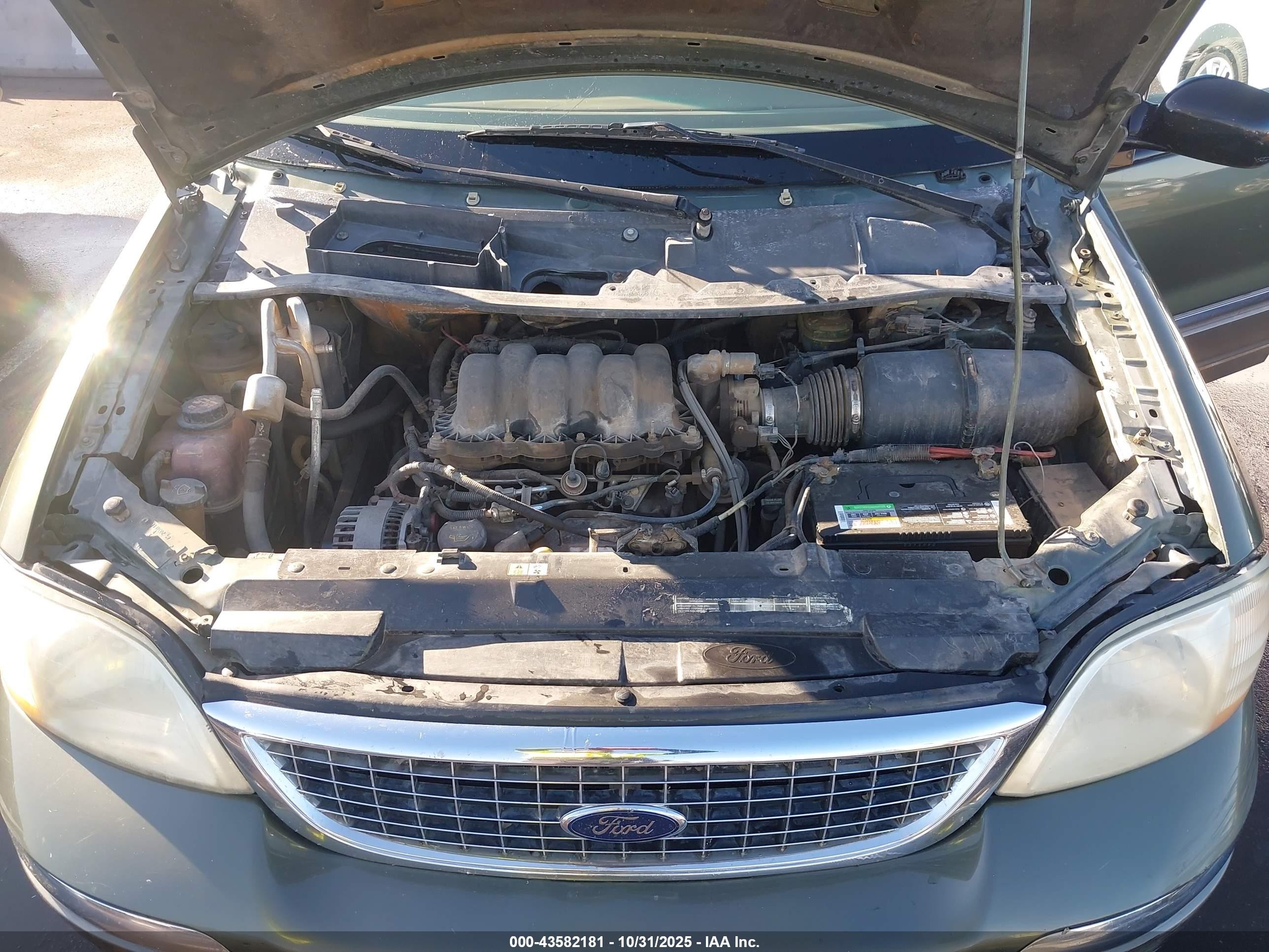 2002 Ford Windstar Sel Green vin: 2FMDA53422BA14411