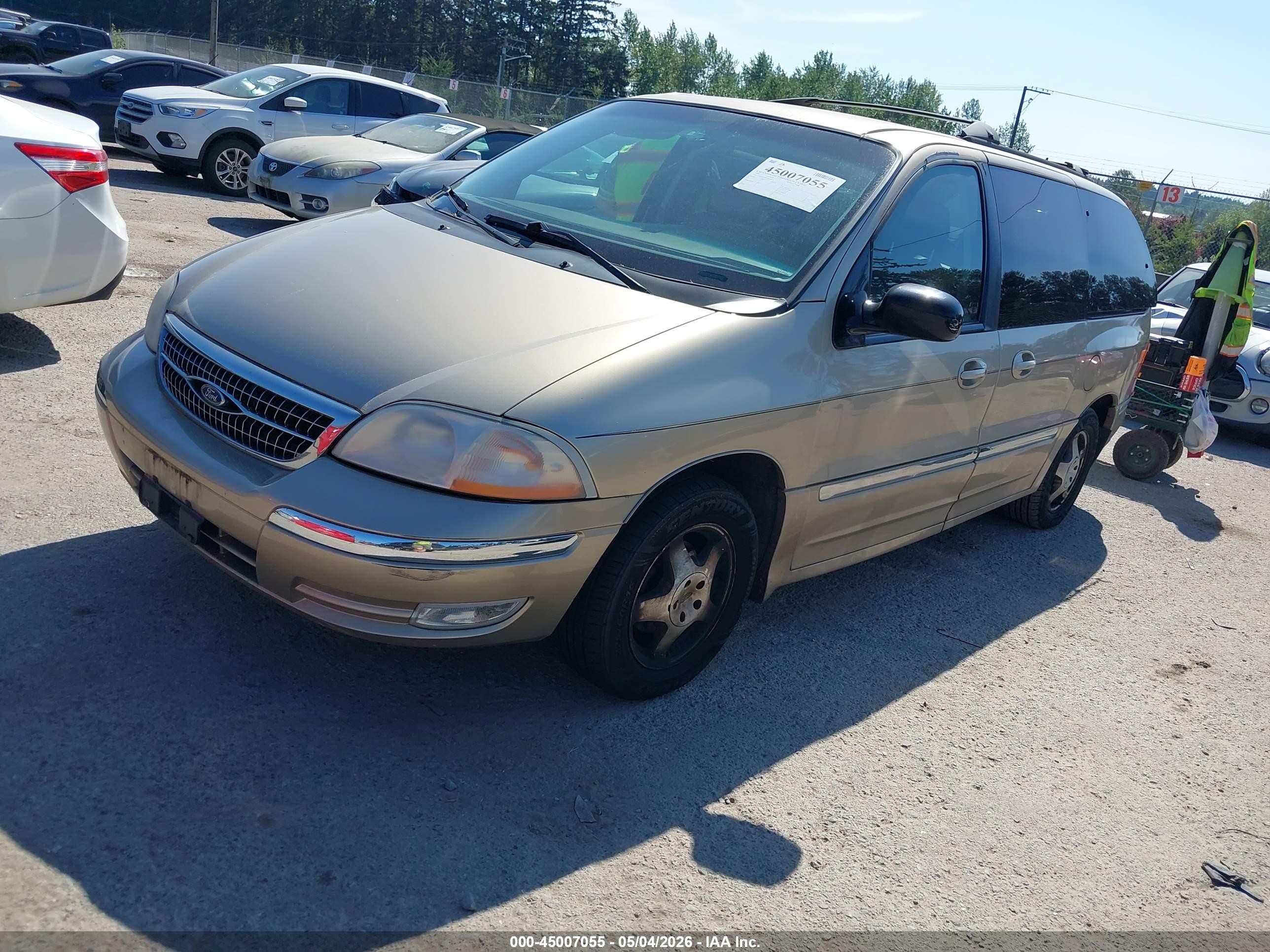 1999 Ford Windstar Sel Gold vin: 2FMDA5343XBB48691