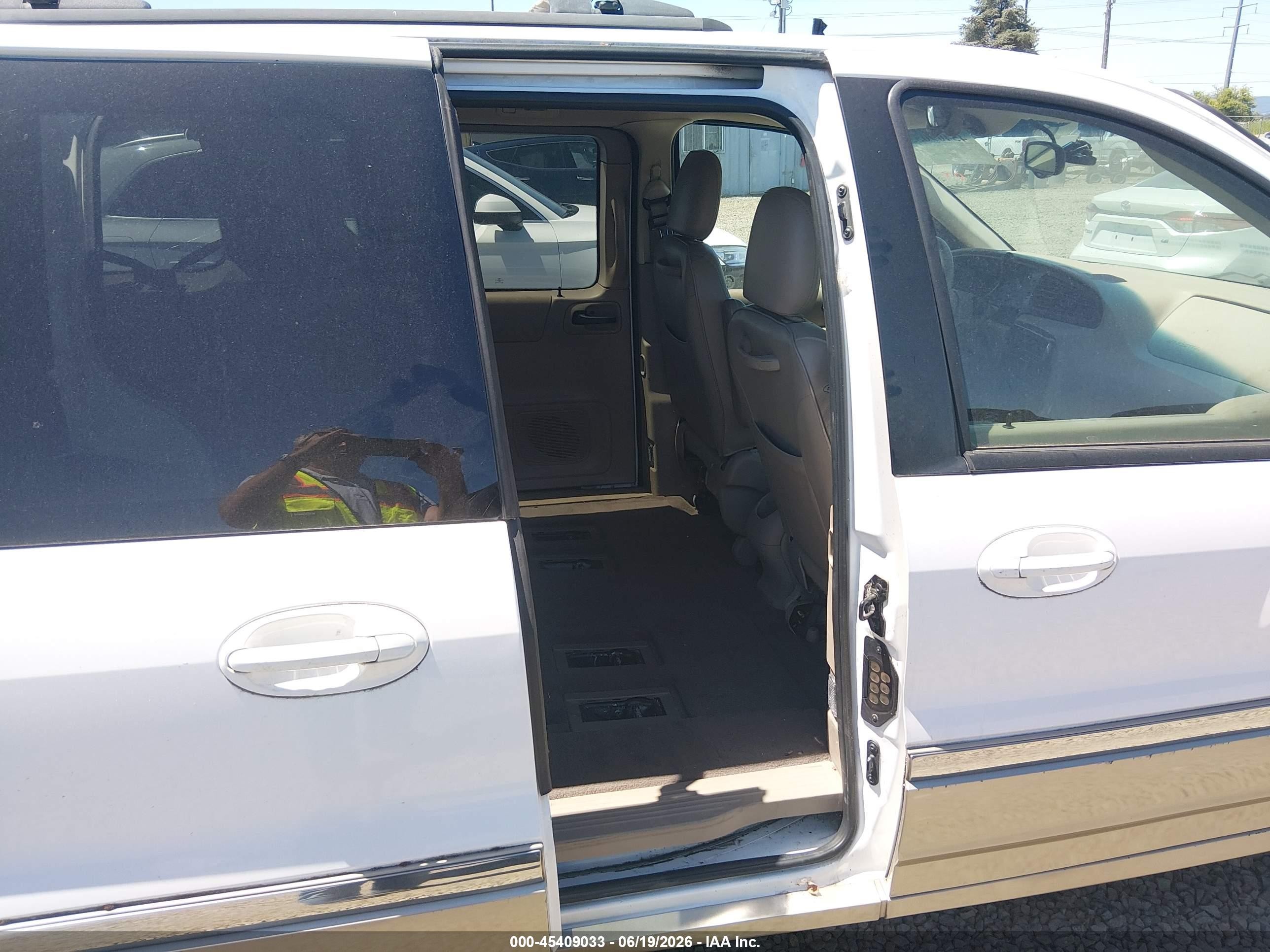 2001 Ford Windstar Sel White vin: 2FMDA53441BA03571