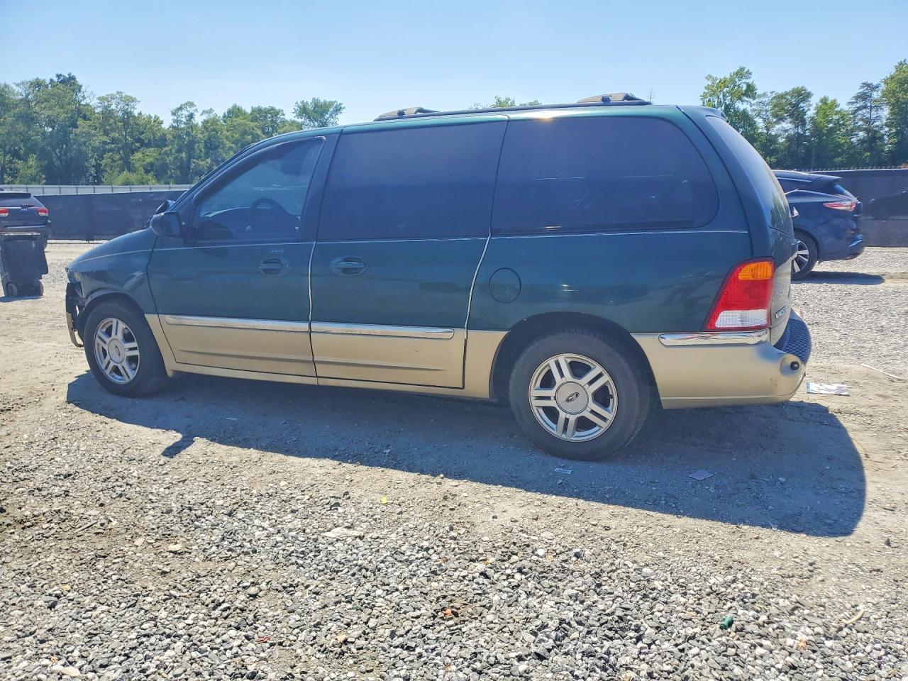 2001 Ford Windstar Sel Green vin: 2FMDA53441BB09518