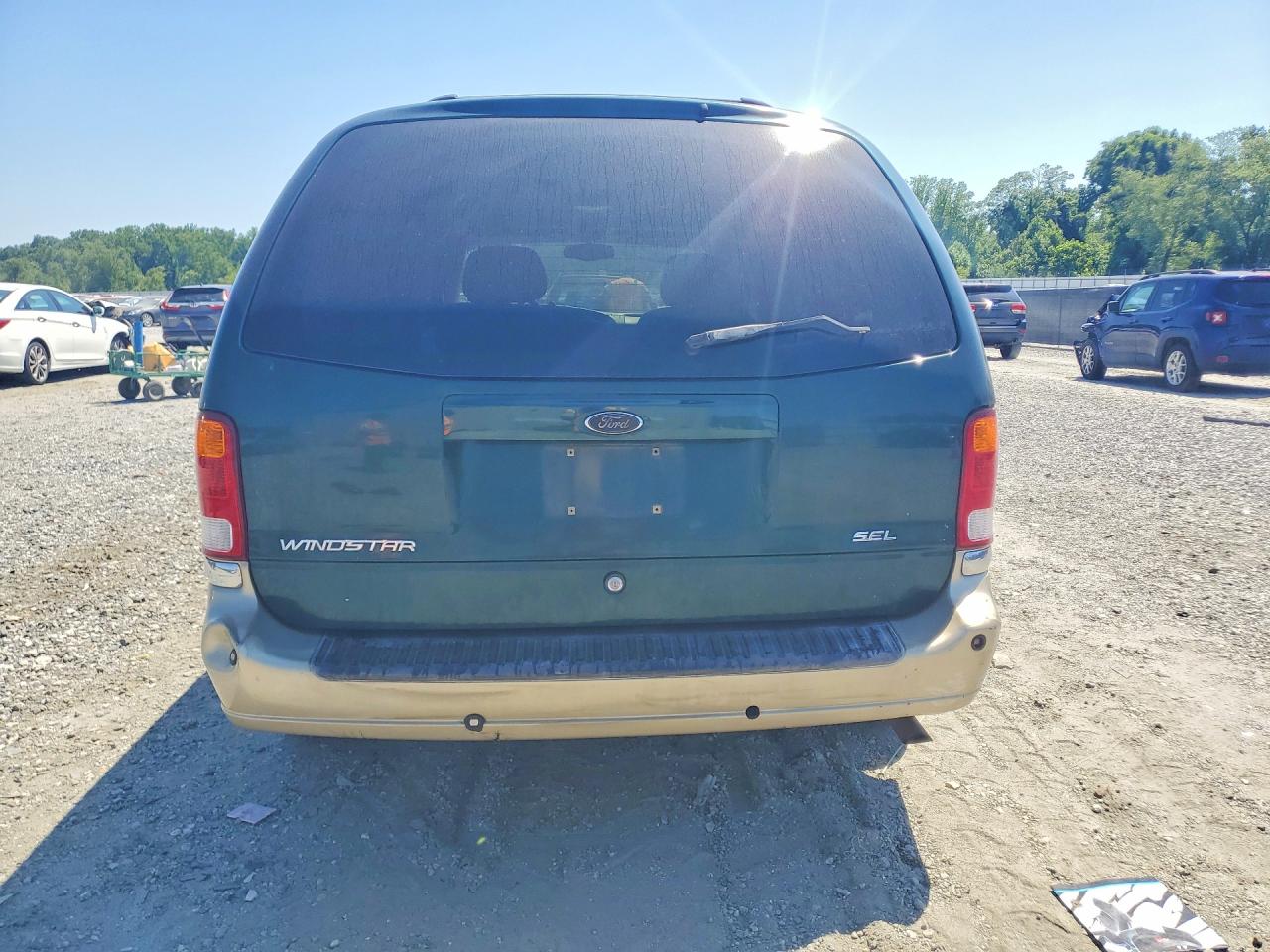 2001 Ford Windstar Sel Green vin: 2FMDA53441BB09518