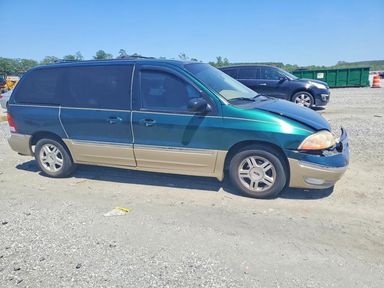 2001 Ford Windstar Sel Green vin: 2FMDA53441BB09518