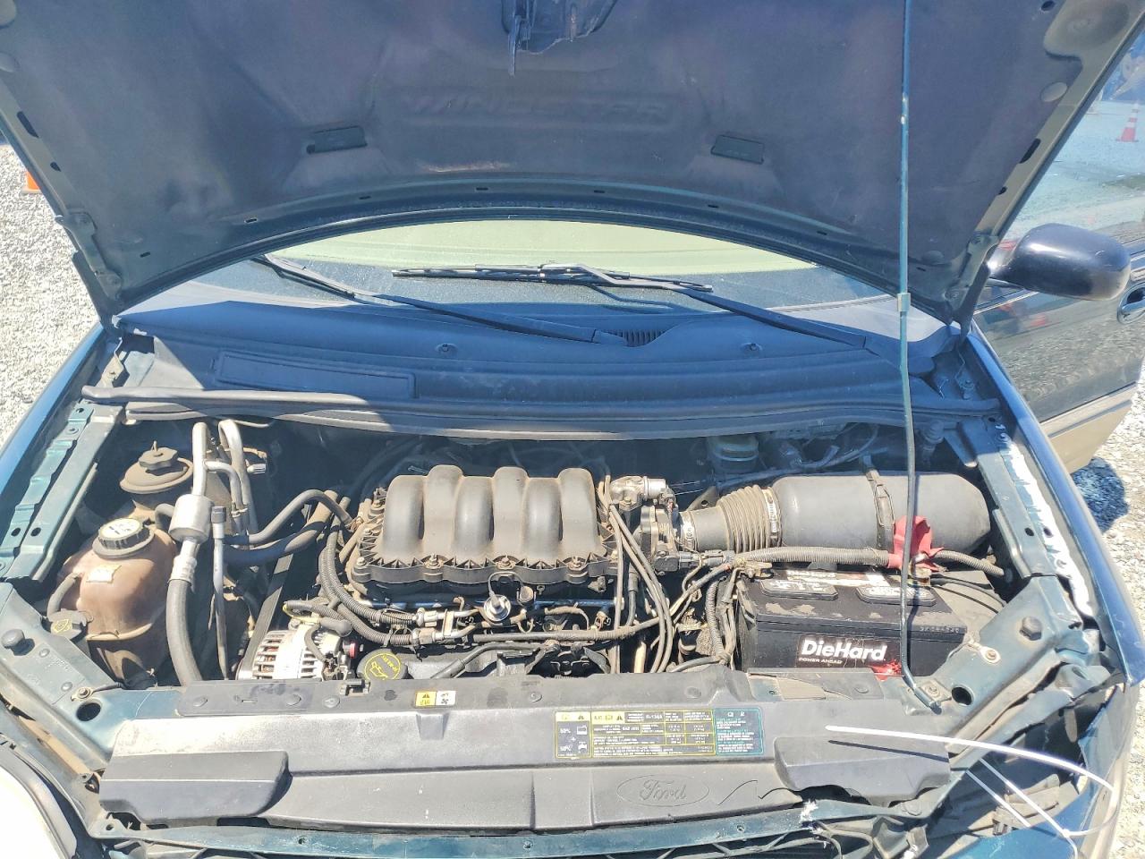 2001 Ford Windstar Sel Green vin: 2FMDA53441BB09518