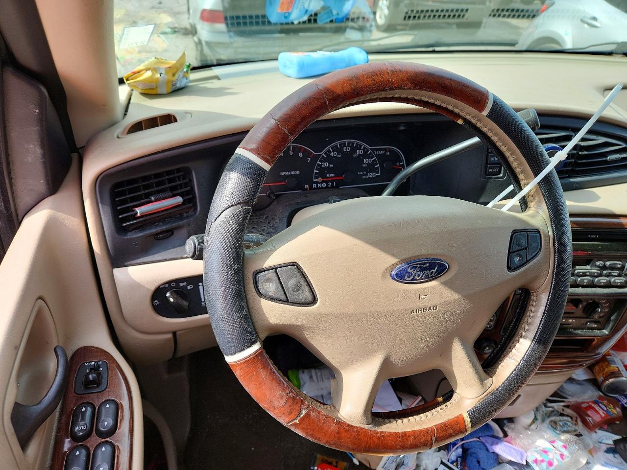 2002 Ford Windstar Sel Blue vin: 2FMDA53472BB27142
