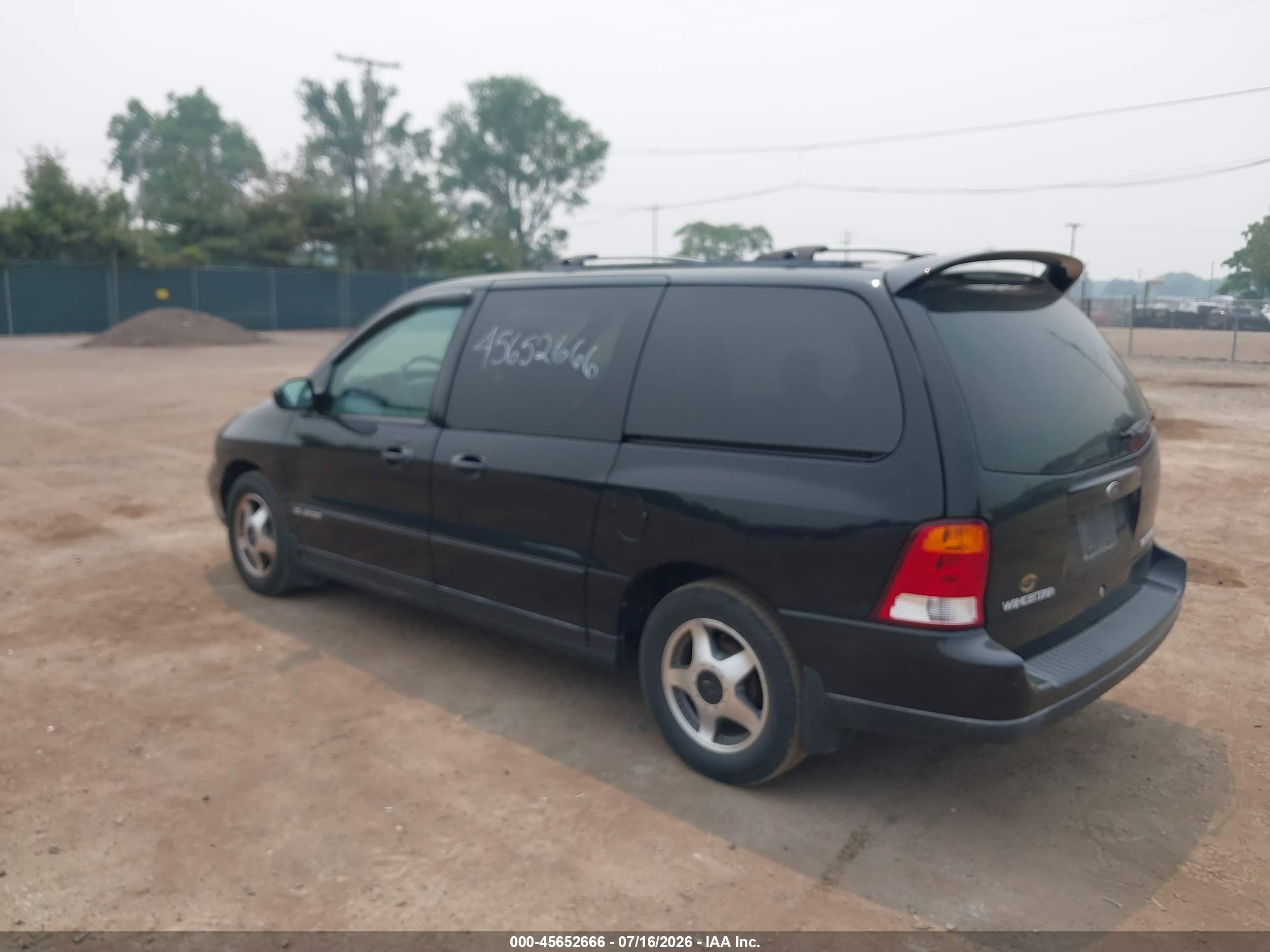 2001 Ford Windstar Se Sport Black vin: 2FMDA57481BC19918