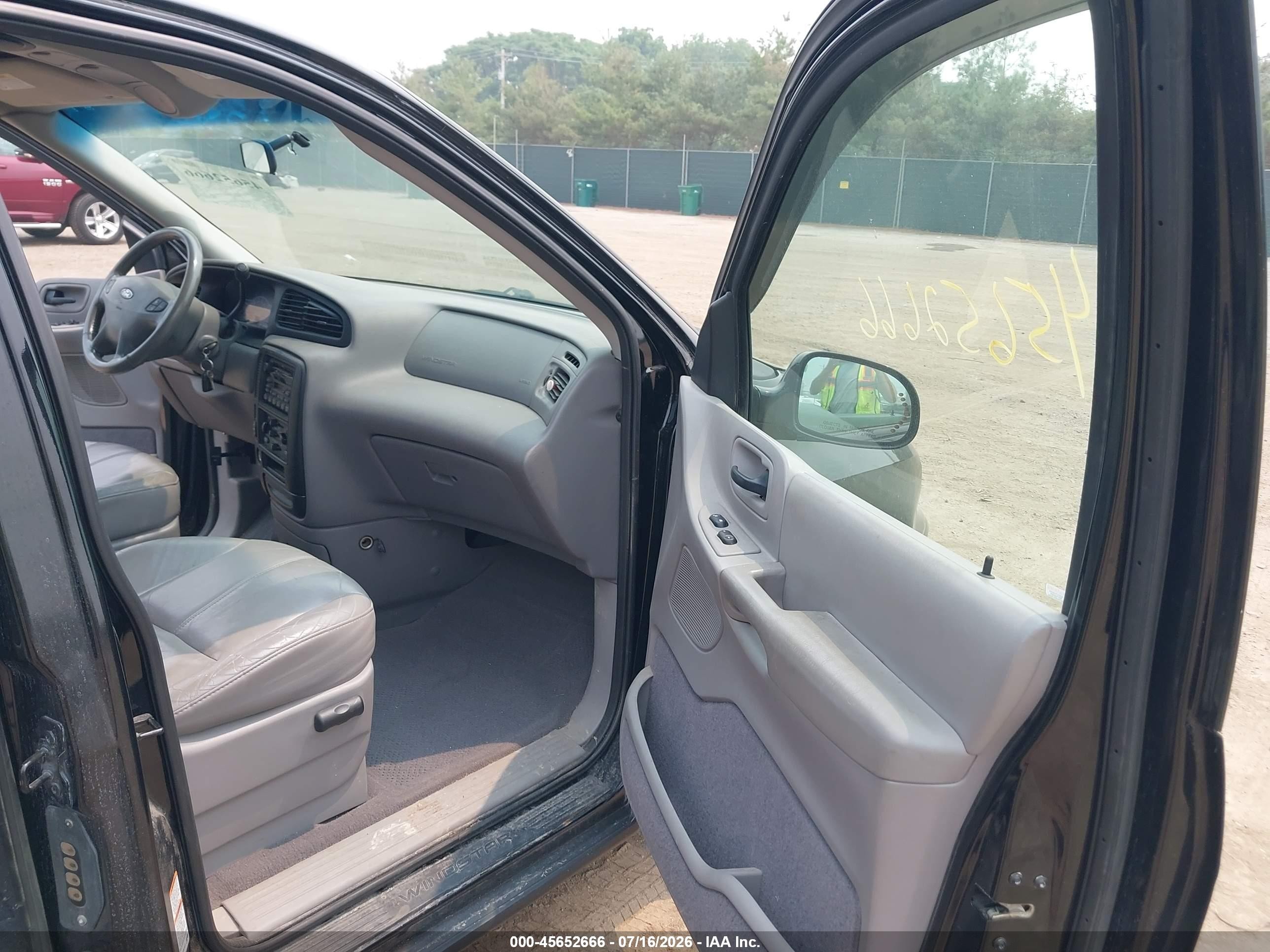 2001 Ford Windstar Se Sport Black vin: 2FMDA57481BC19918